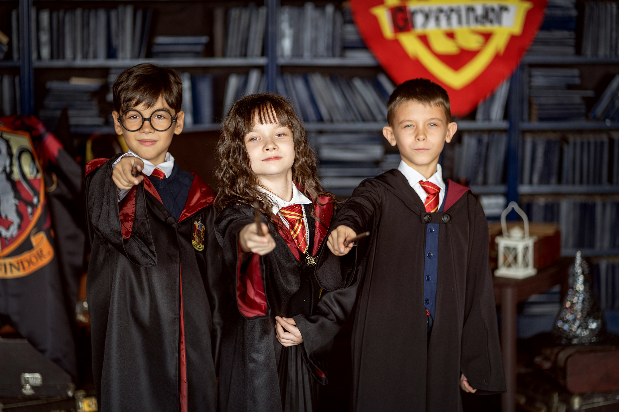 Хэллоуин и Рождество в ХОГВАРТСЕ. Семейный и детский фотограф в Хабаровске Анна Гриневич