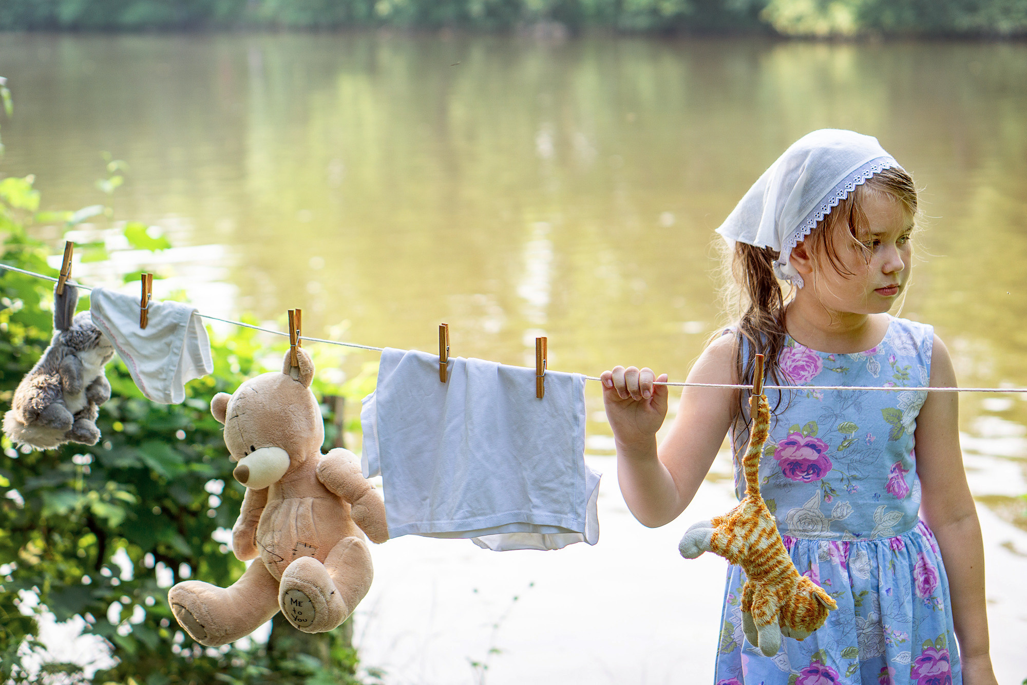 Большая стирка. Семейный и детский фотограф в Хабаровске Анна Гриневич