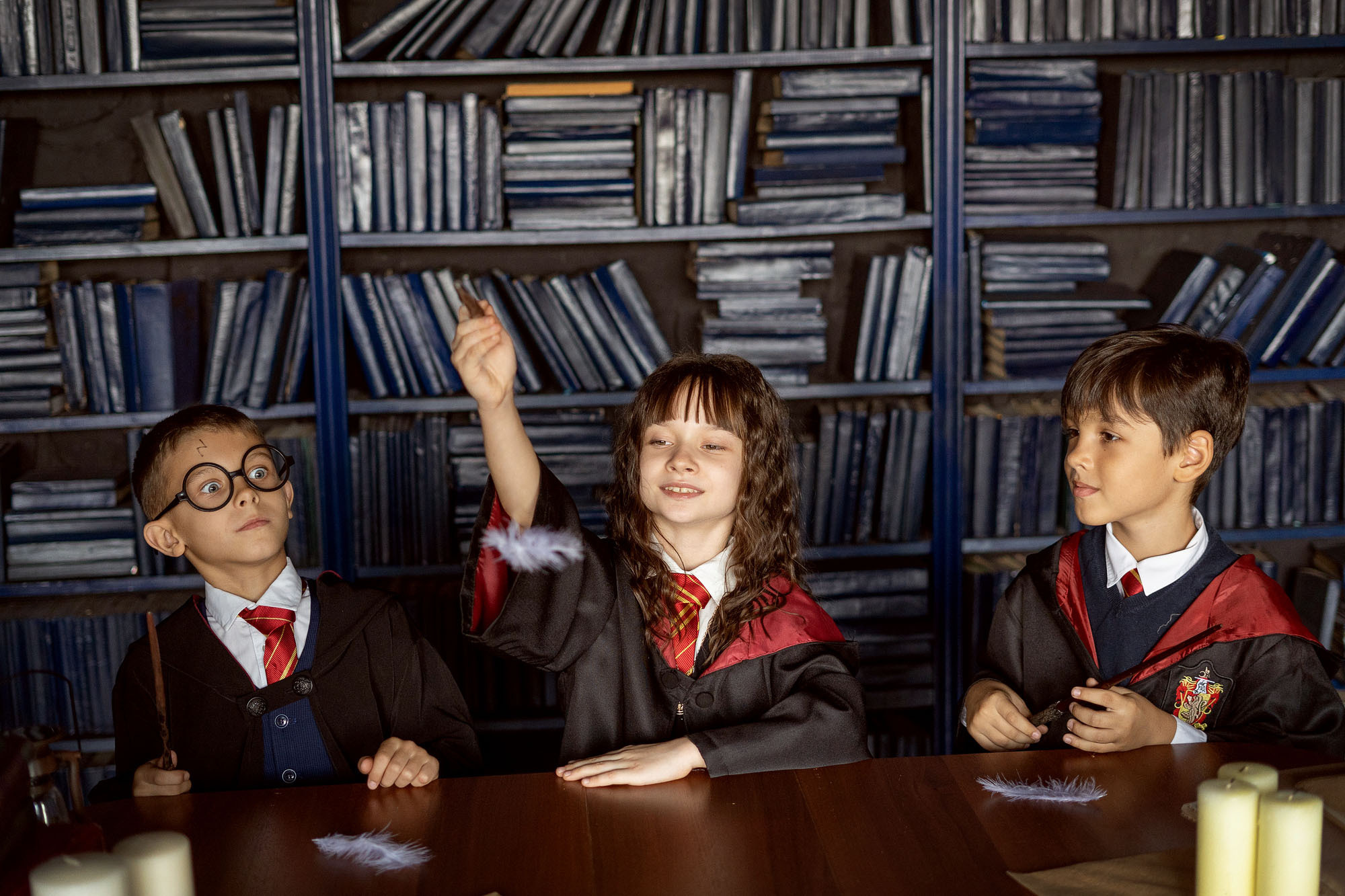 Хэллоуин и Рождество в ХОГВАРТСЕ. Семейный и детский фотограф в Хабаровске Анна Гриневич