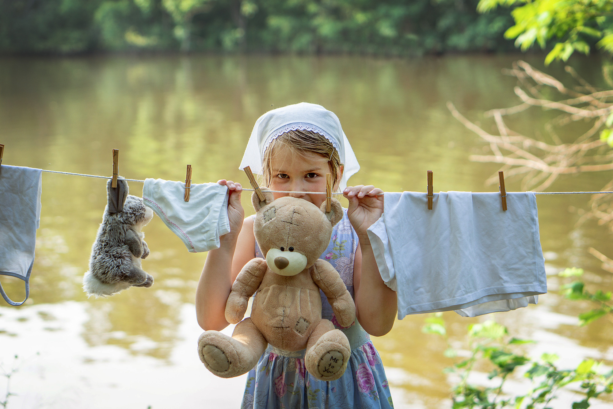Большая стирка. Семейный и детский фотограф в Хабаровске Анна Гриневич