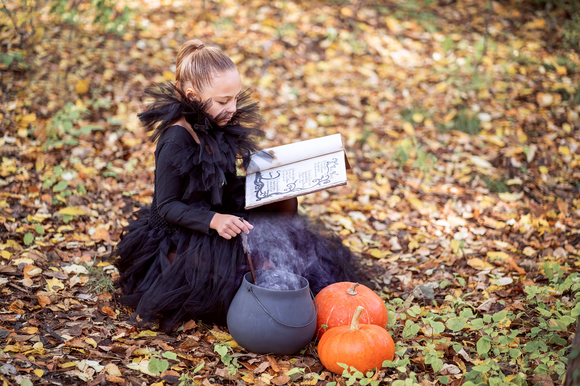 ХЭЛЛОУИН (Малефисента). Семейный и детский фотограф в Хабаровске Анна Гриневич