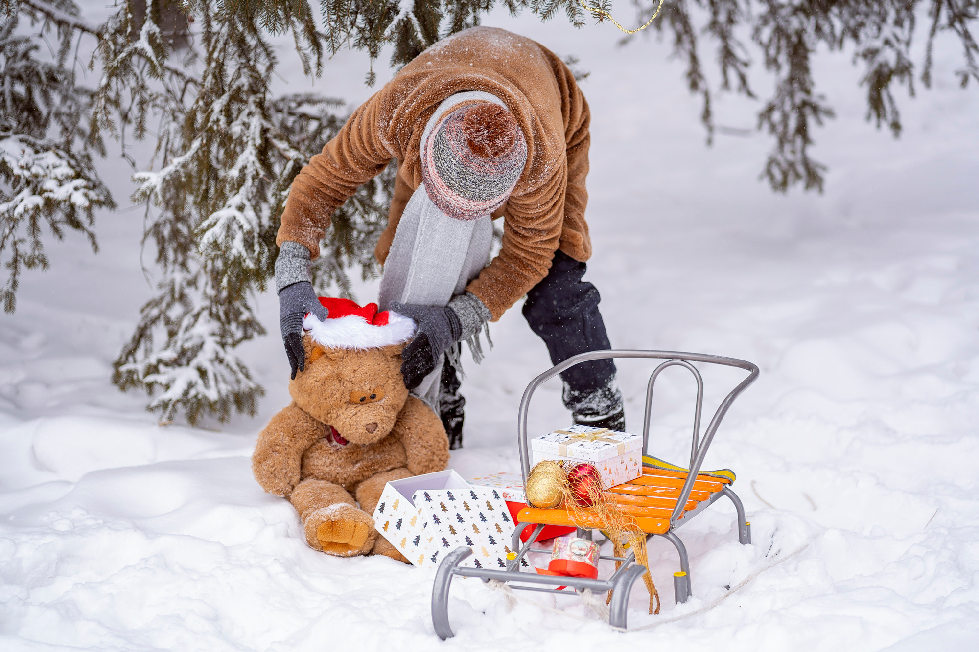 Новогодняя история. Семейный и детский фотограф в Хабаровске Анна Гриневич