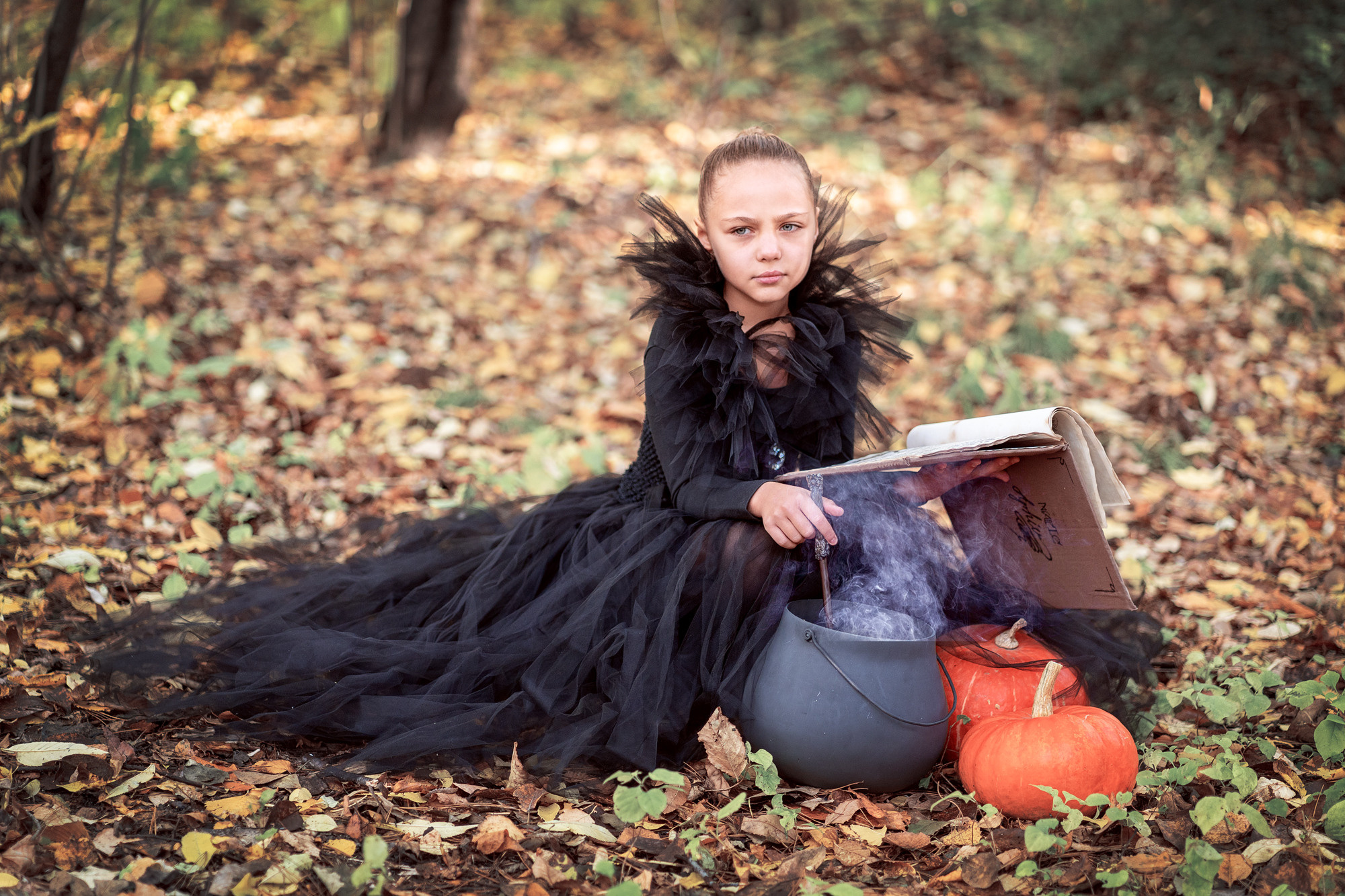 ХЭЛЛОУИН (Малефисента). Семейный и детский фотограф в Хабаровске Анна Гриневич