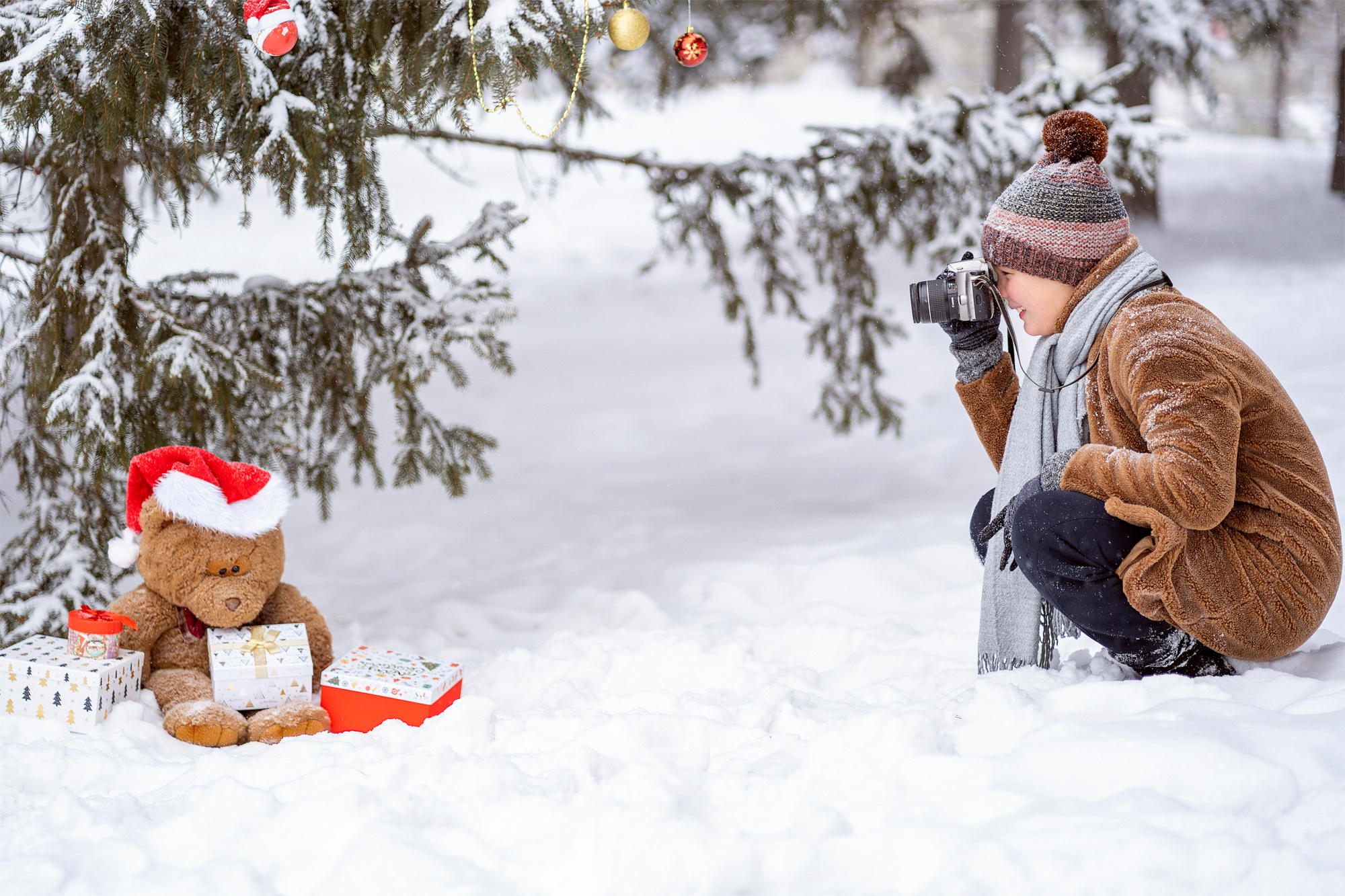 Новогодняя история. Семейный и детский фотограф в Хабаровске Анна Гриневич