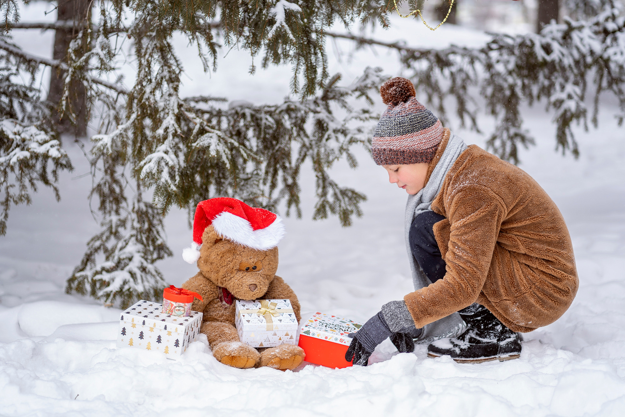 Новогодняя история. Семейный и детский фотограф в Хабаровске Анна Гриневич