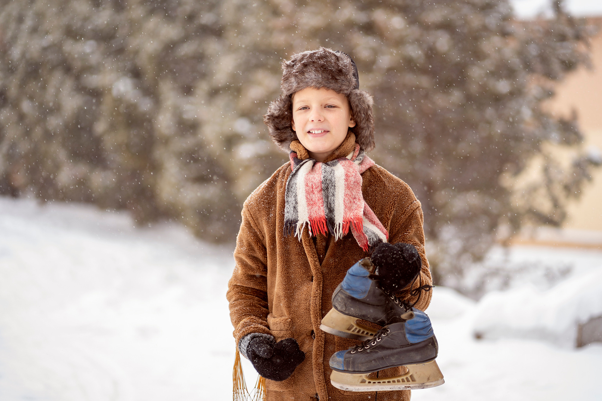 РЕТРО зима. Семейный и детский фотограф в Хабаровске Анна Гриневич