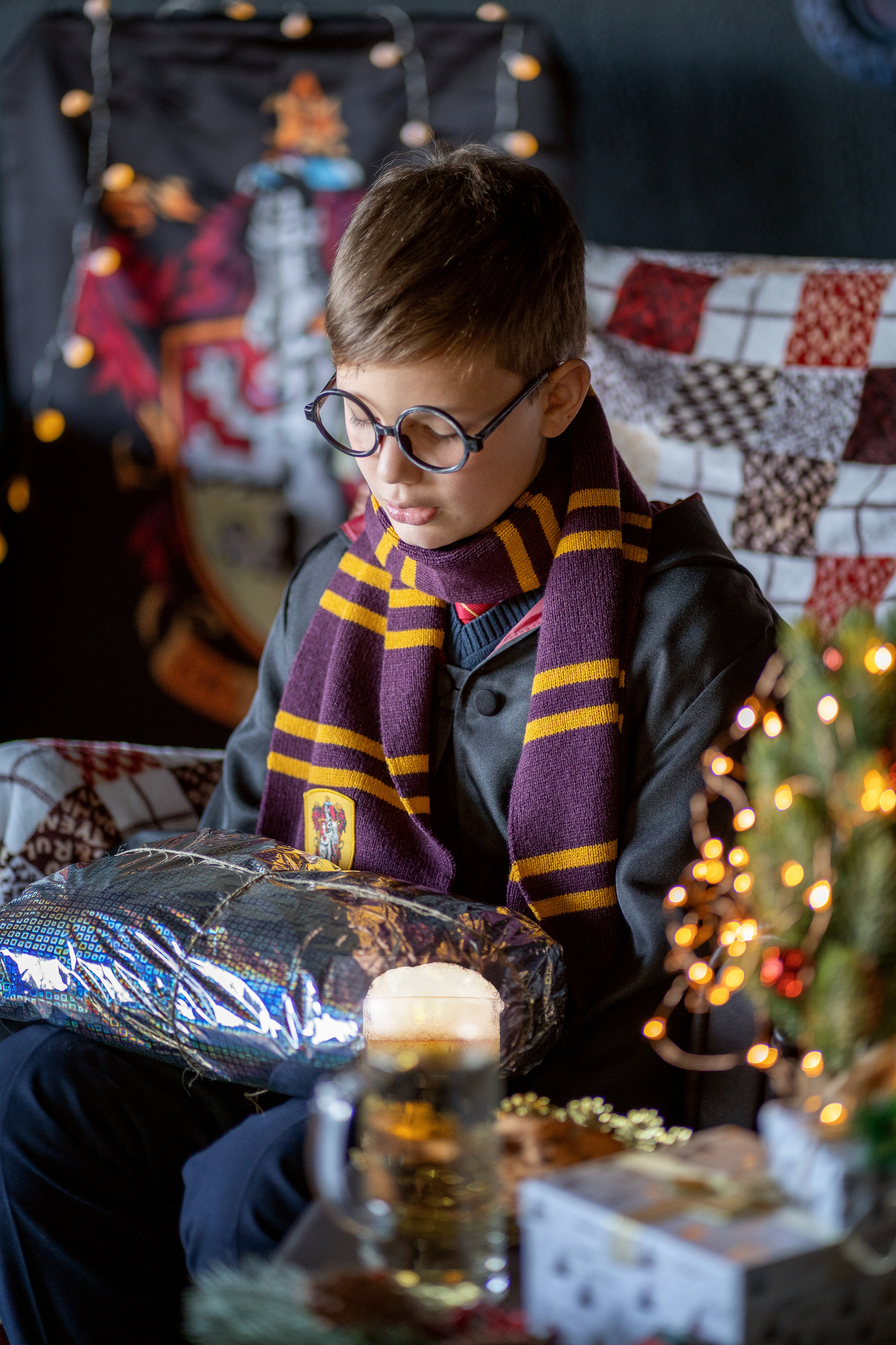 Хэллоуин и Рождество в ХОГВАРТСЕ. Семейный и детский фотограф в Хабаровске Анна Гриневич