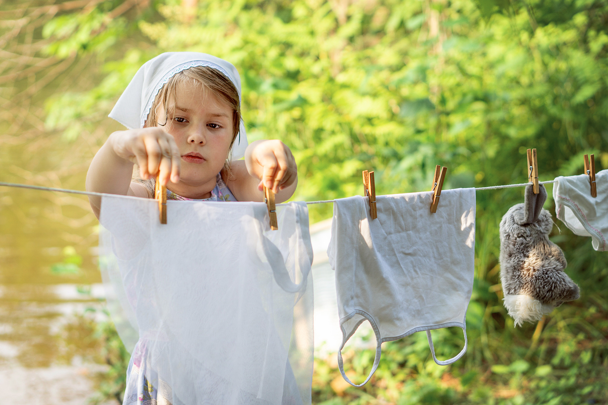 Большая стирка. Семейный и детский фотограф в Хабаровске Анна Гриневич
