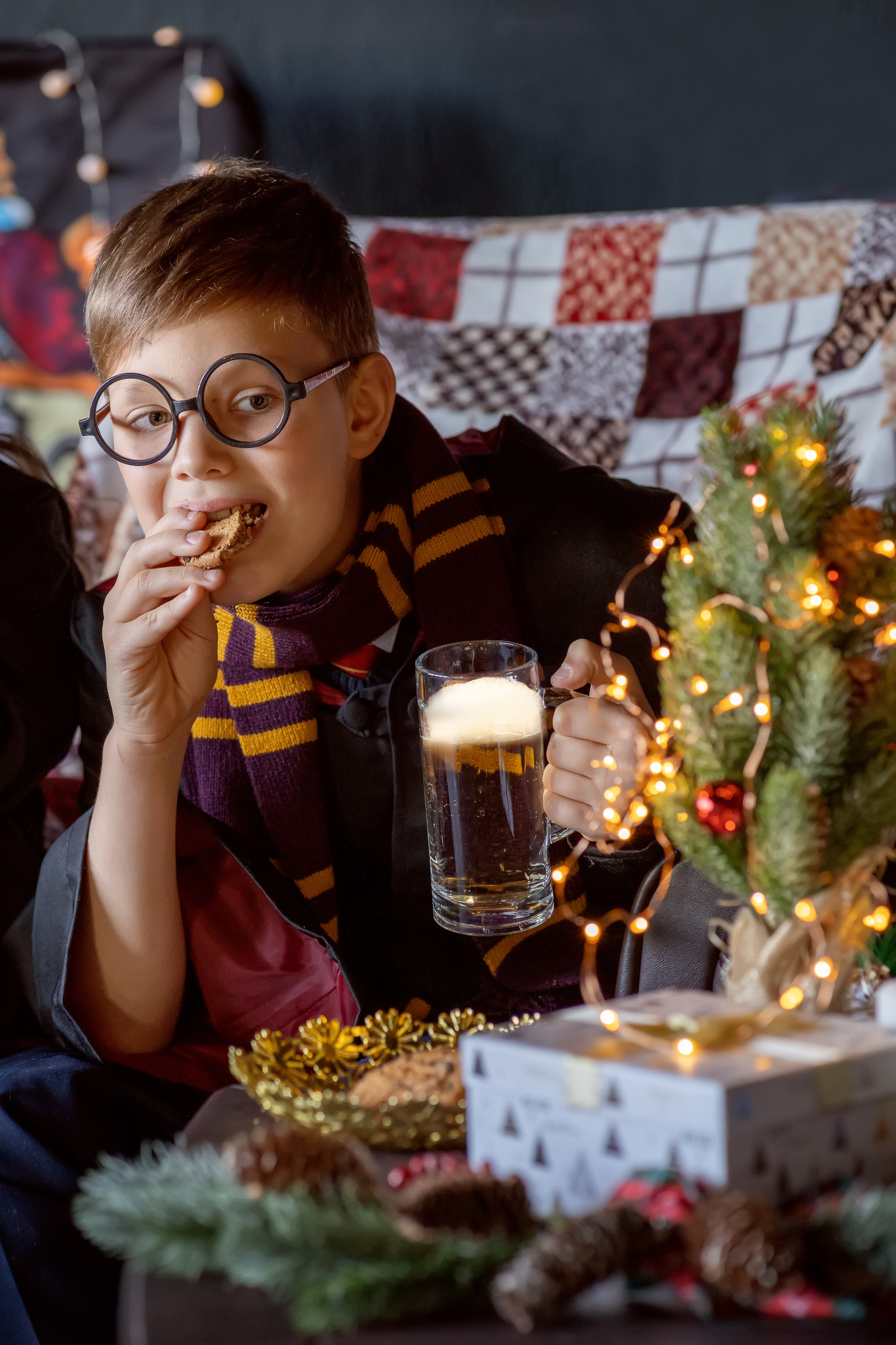 Хэллоуин и Рождество в ХОГВАРТСЕ. Семейный и детский фотограф в Хабаровске Анна Гриневич