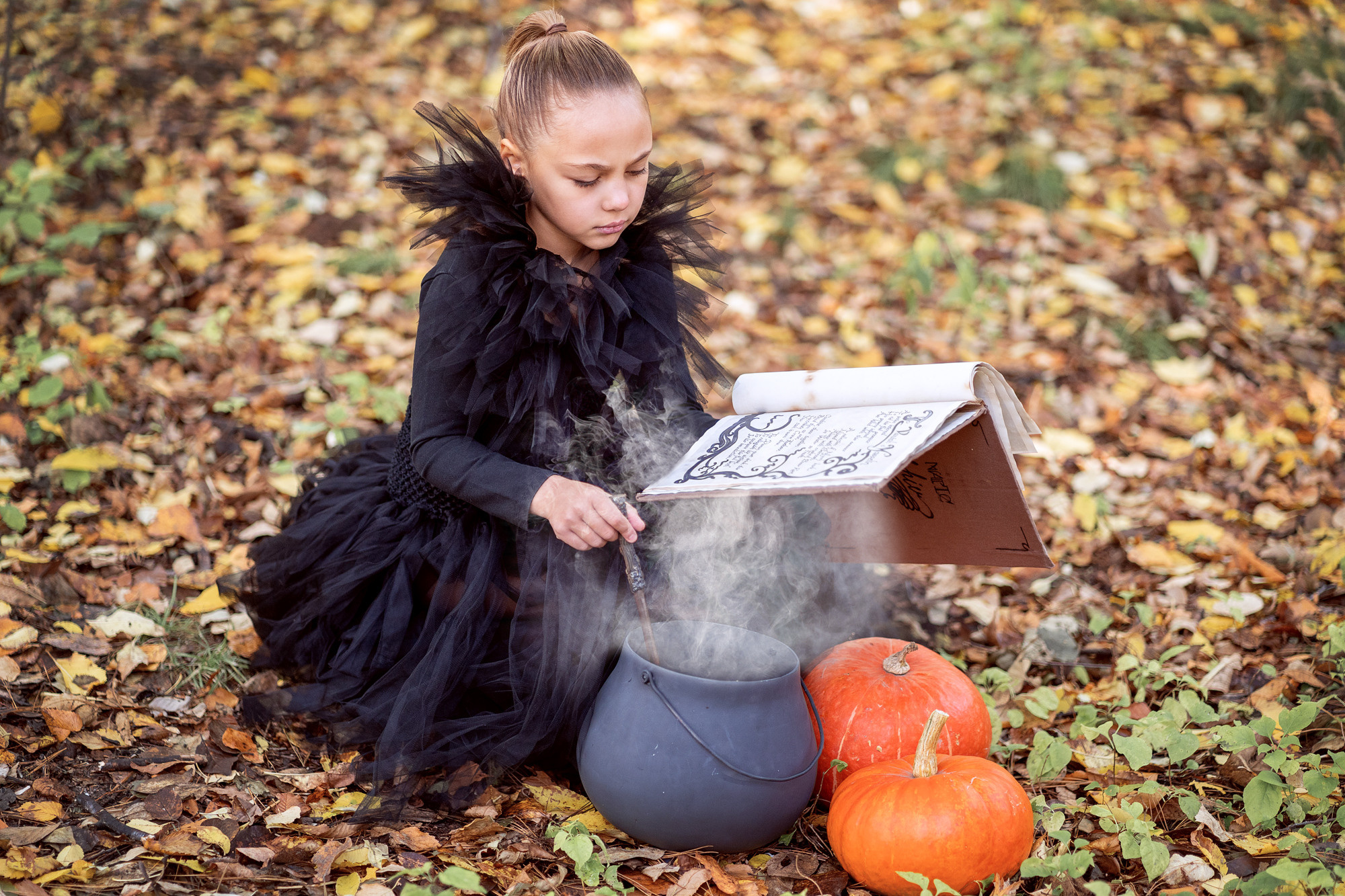 ХЭЛЛОУИН (Малефисента). Семейный и детский фотограф в Хабаровске Анна Гриневич