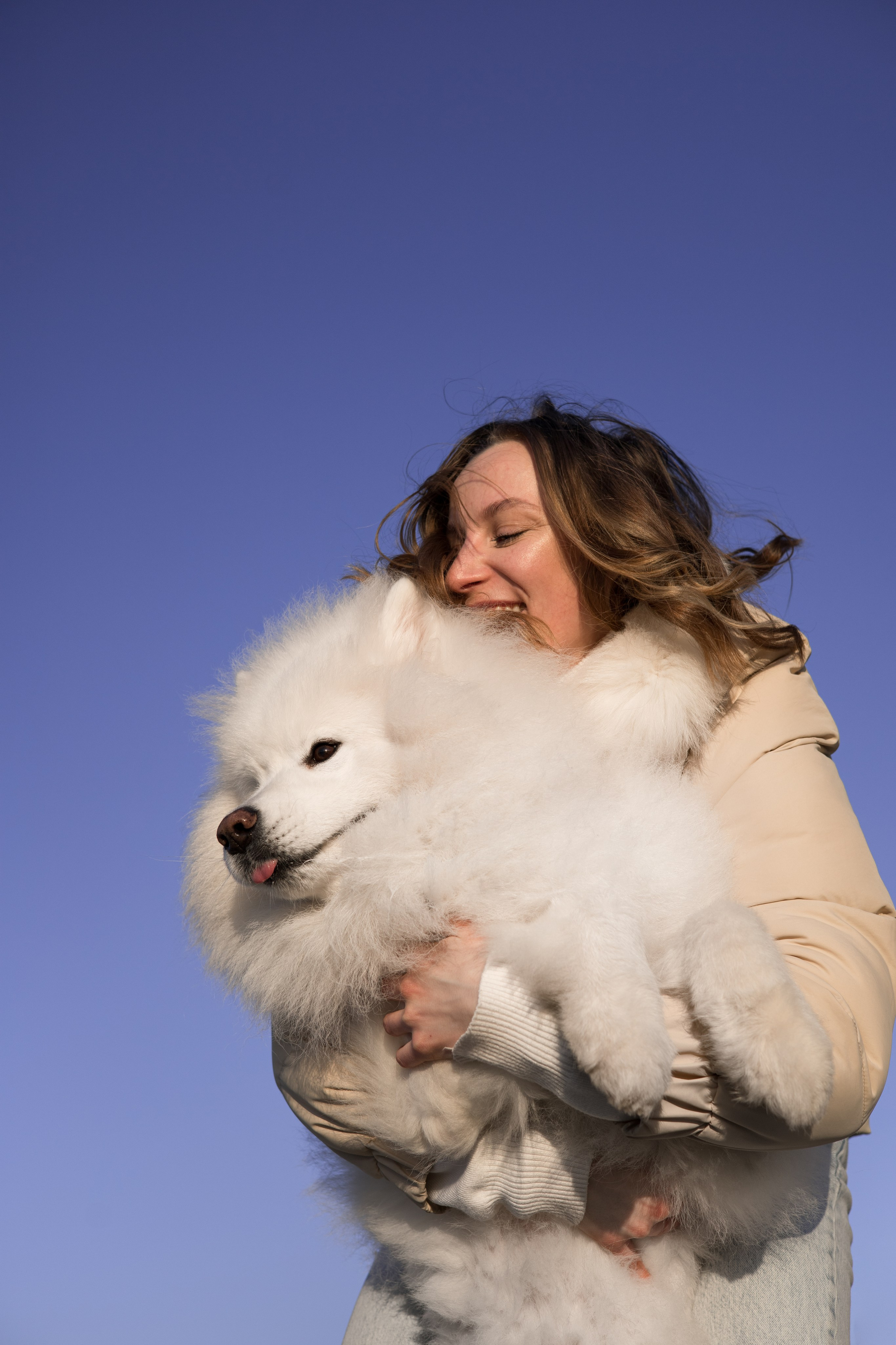 Полина и Вирчик. Фотограф — анималист Владивосток, Алина