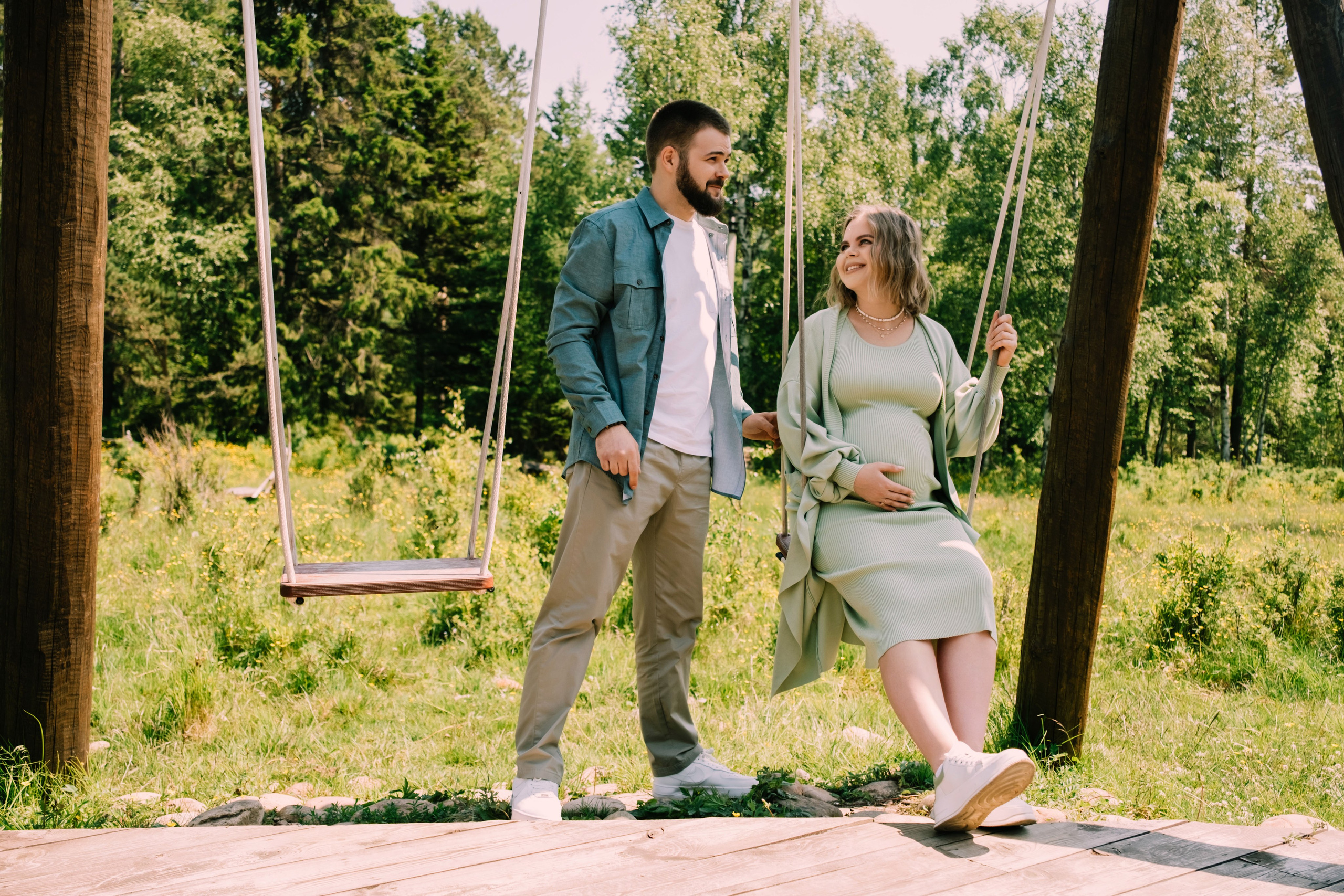 Пара в ожидании, Байкал и долина мечтателей. Фотограф в Иркутске Анна Мирошникова