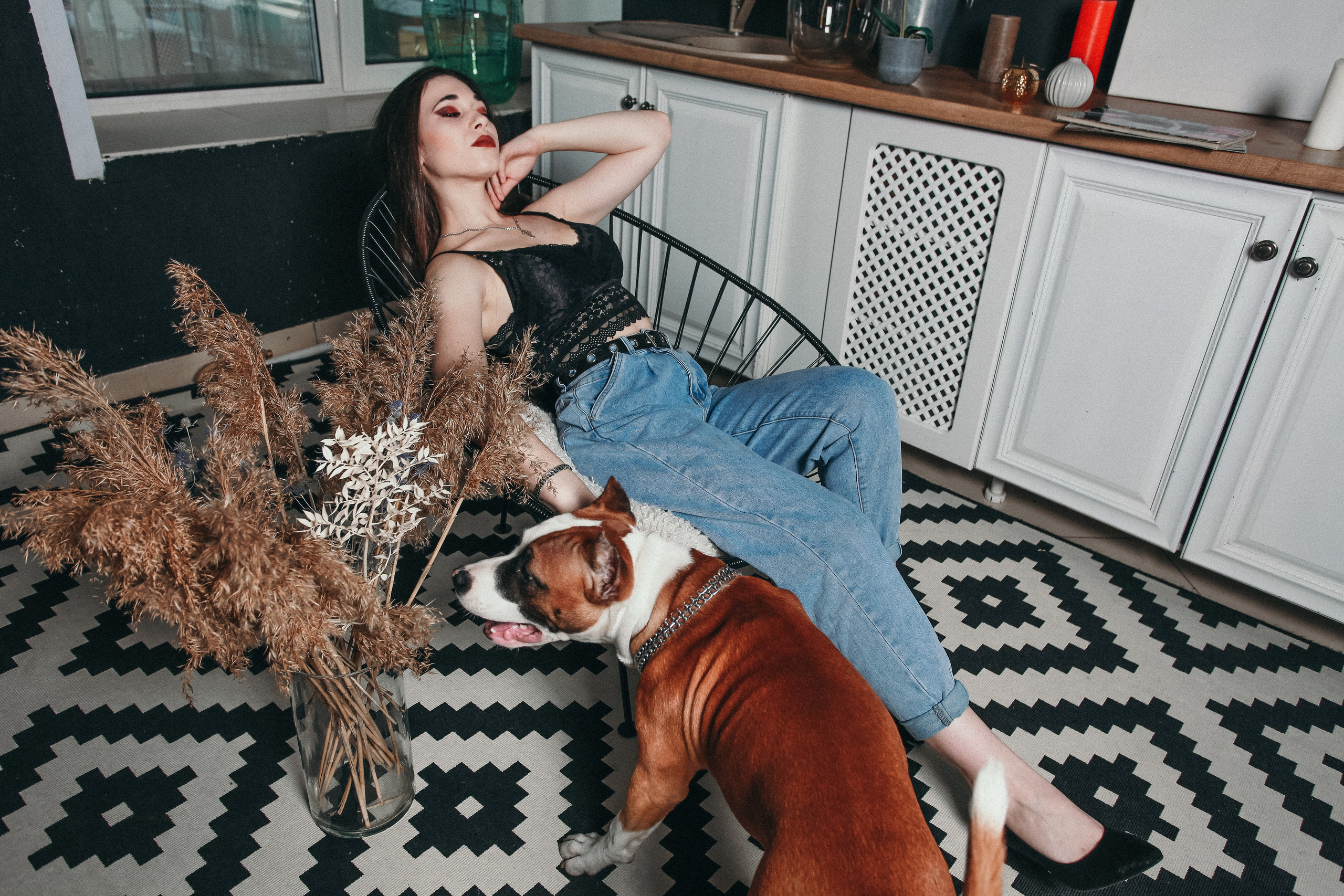 Ксения и Бакс. Фотограф Дарья Локотко в Красноярске