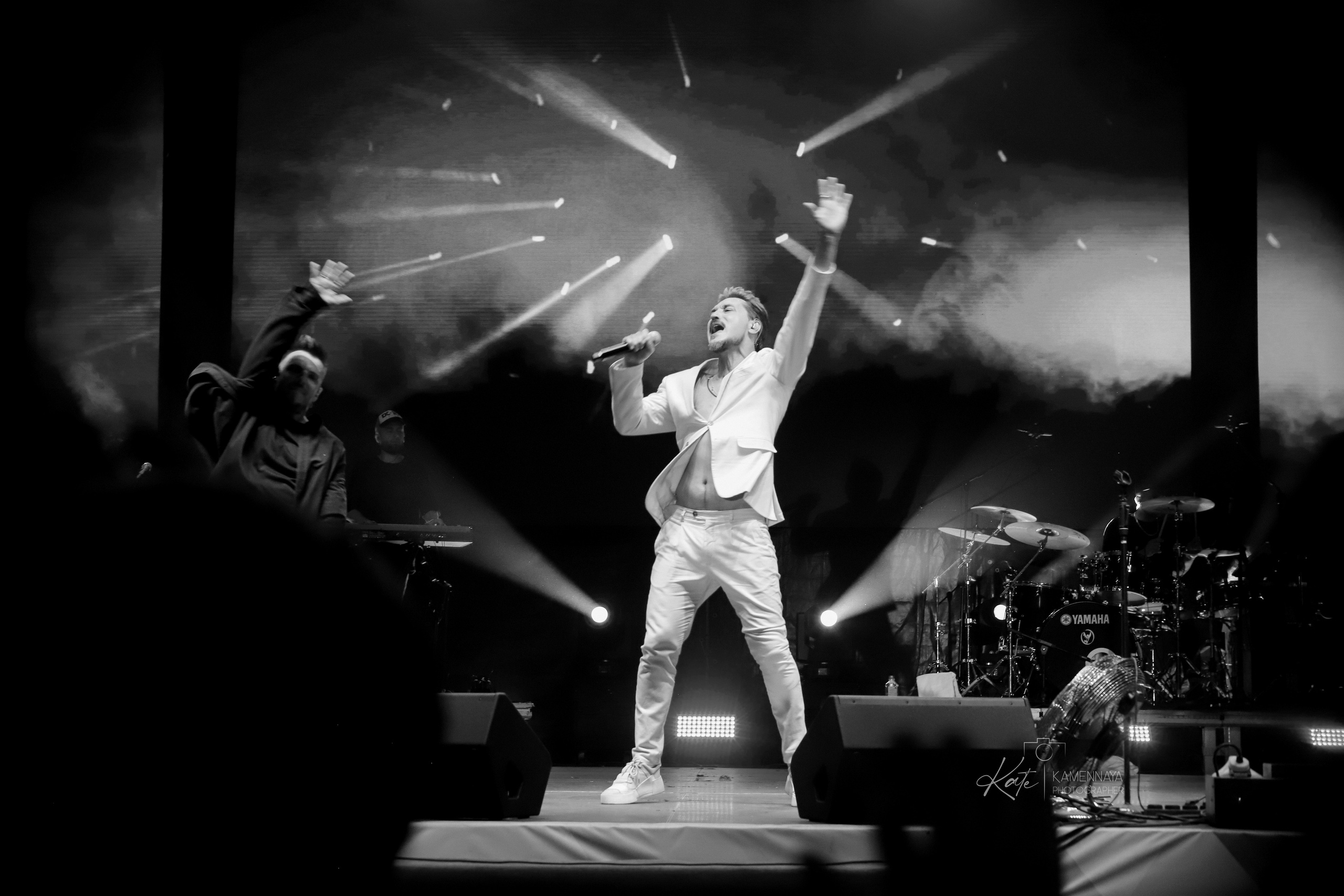 Дима Билан и Ирина Нельсон. День города Выборга. 20.08.2022. Фотограф Екатерина Каменная. Санкт-Петербург