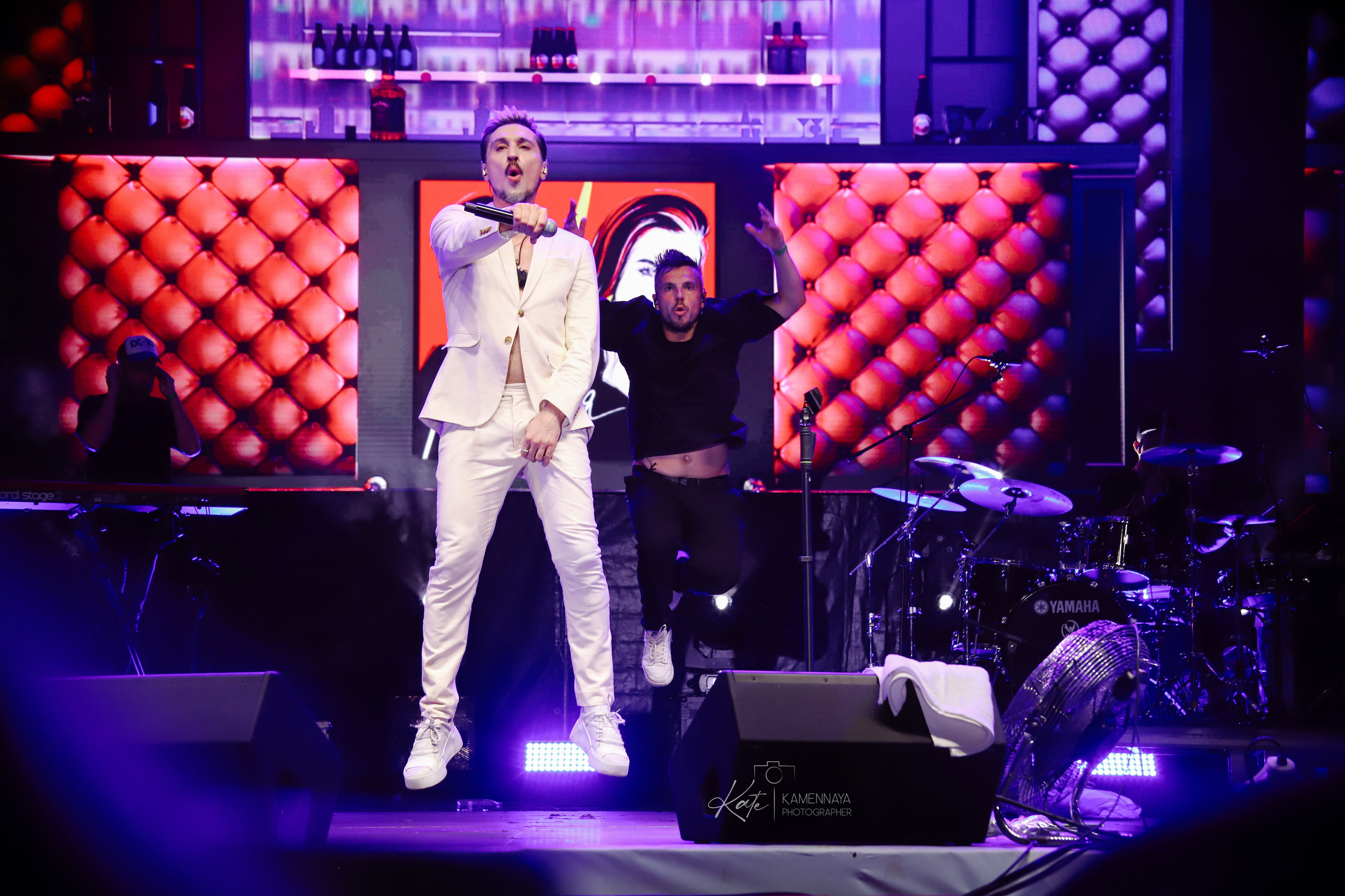 Дима Билан и Ирина Нельсон. День города Выборга. 20.08.2022. Фотограф Екатерина Каменная. Санкт-Петербург