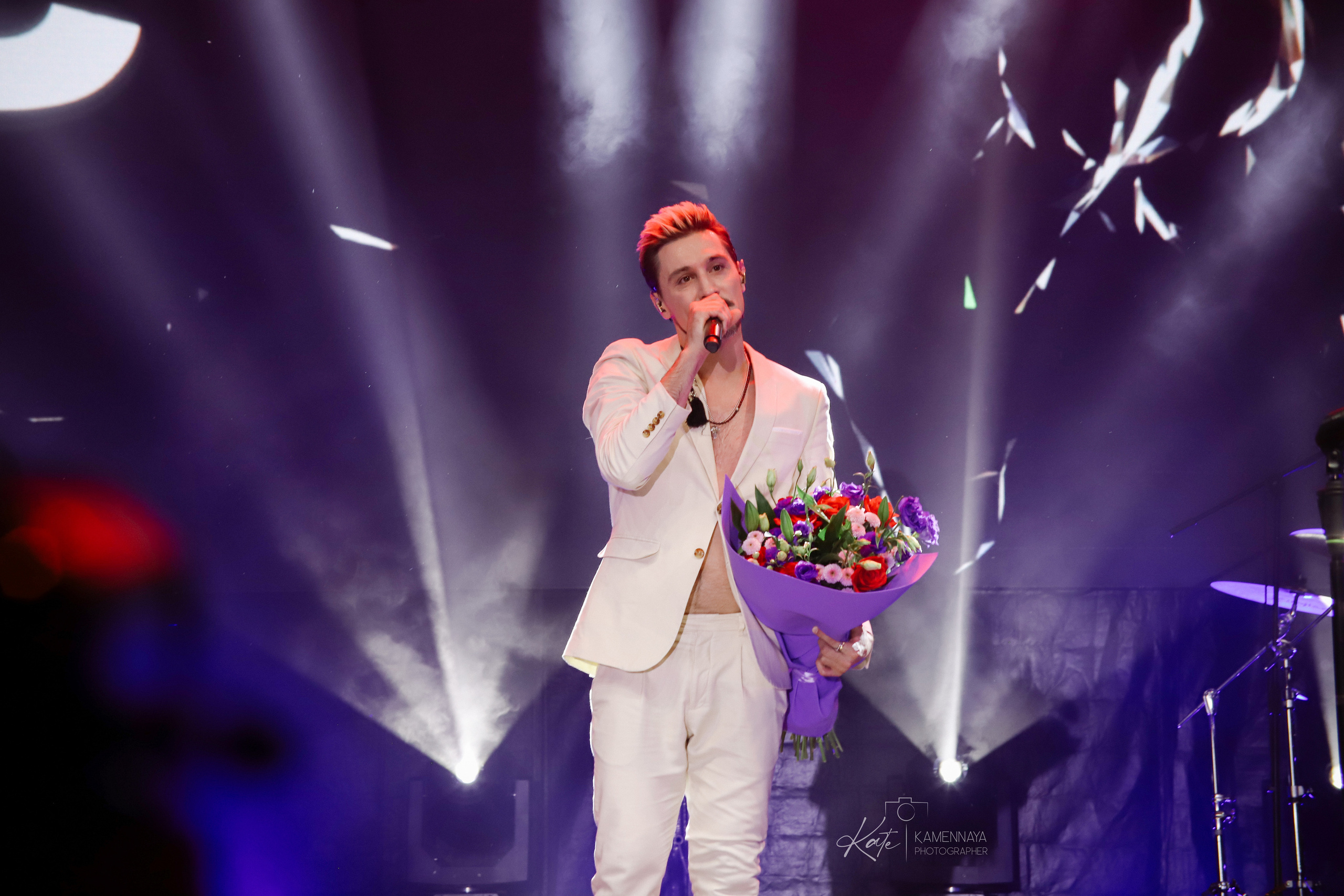 Дима Билан и Ирина Нельсон. День города Выборга. 20.08.2022. Фотограф Екатерина Каменная. Санкт-Петербург