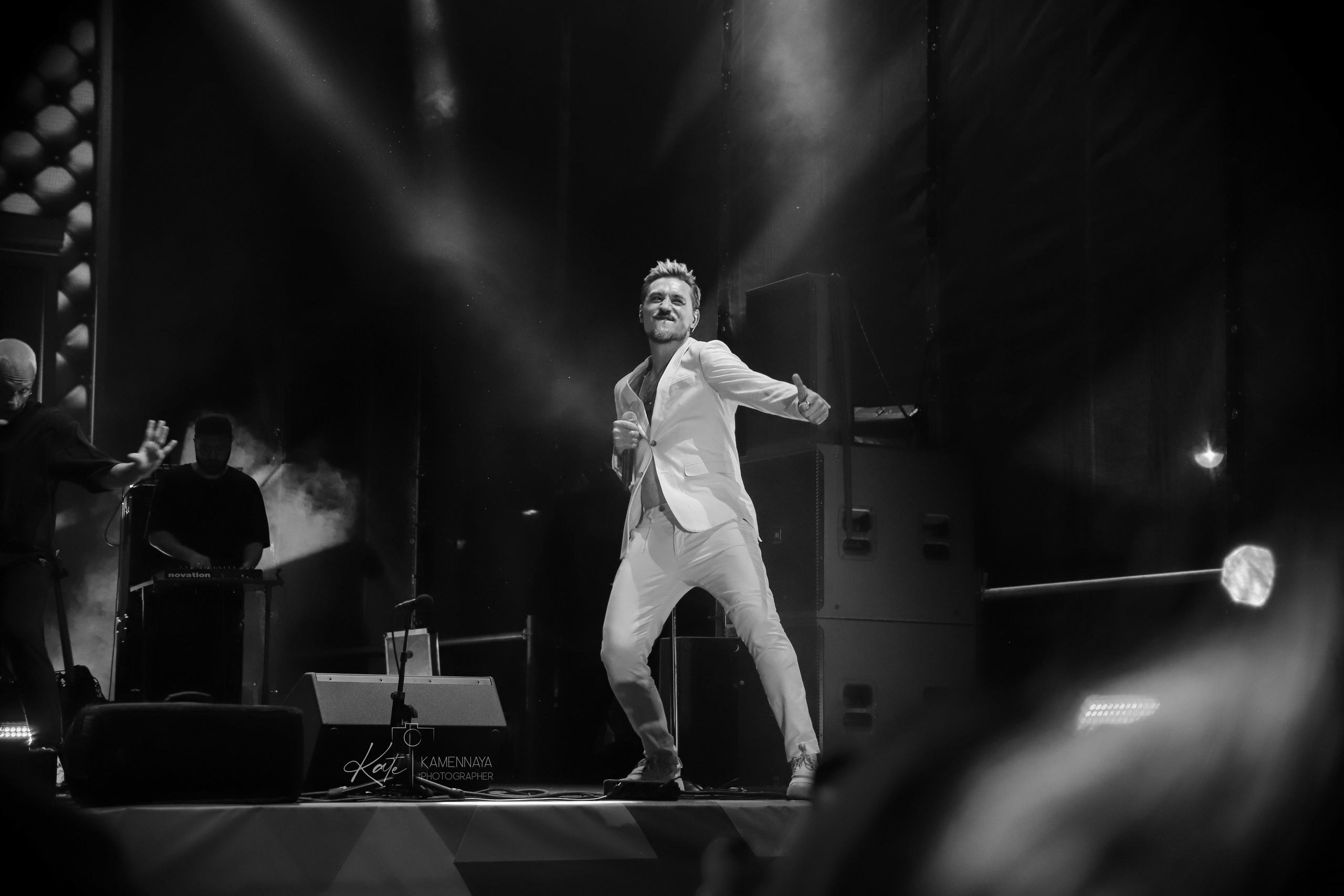 Дима Билан и Ирина Нельсон. День города Выборга. 20.08.2022. Фотограф Екатерина Каменная. Санкт-Петербург