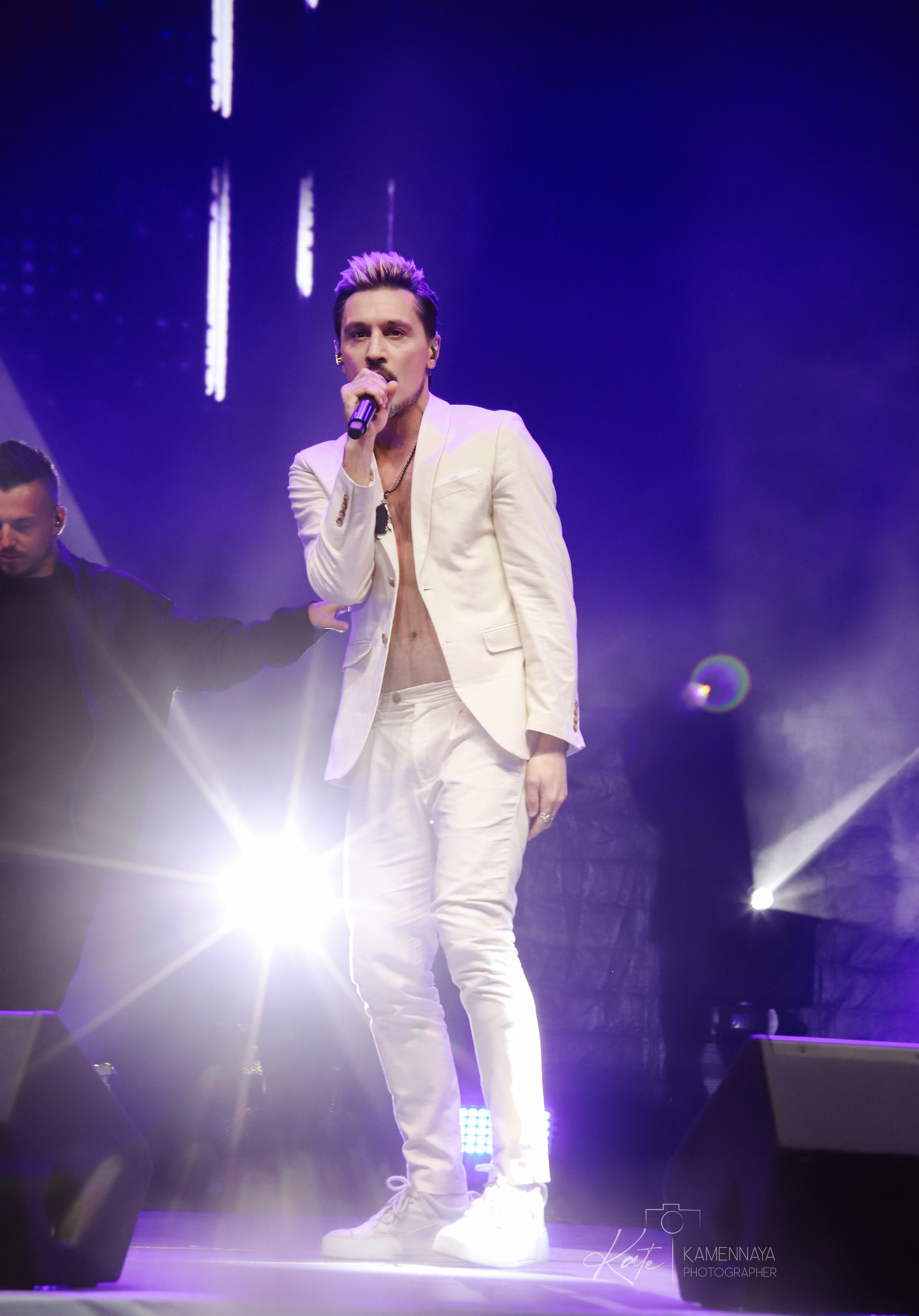 Дима Билан и Ирина Нельсон. День города Выборга. 20.08.2022. Фотограф Екатерина Каменная. Санкт-Петербург