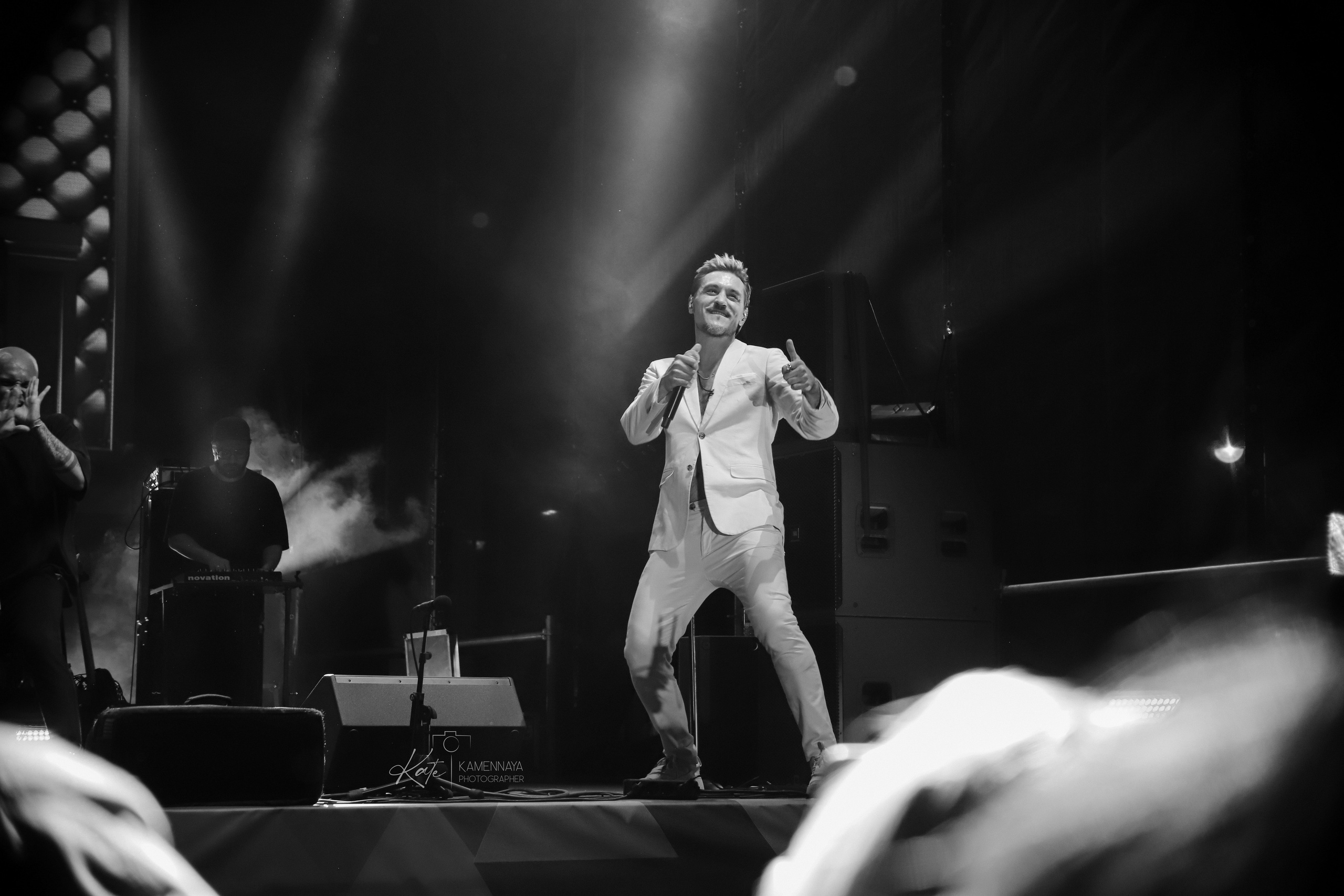 Дима Билан и Ирина Нельсон. День города Выборга. 20.08.2022. Фотограф Екатерина Каменная. Санкт-Петербург