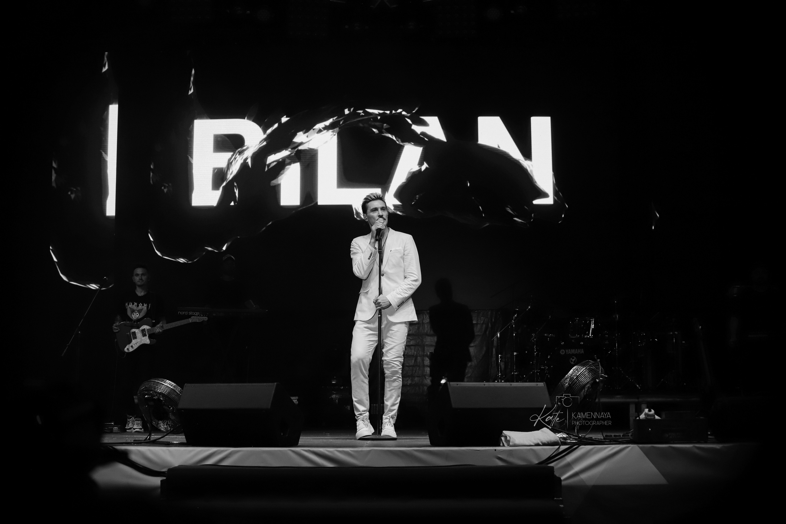 Дима Билан и Ирина Нельсон. День города Выборга. 20.08.2022. Фотограф Екатерина Каменная. Санкт-Петербург