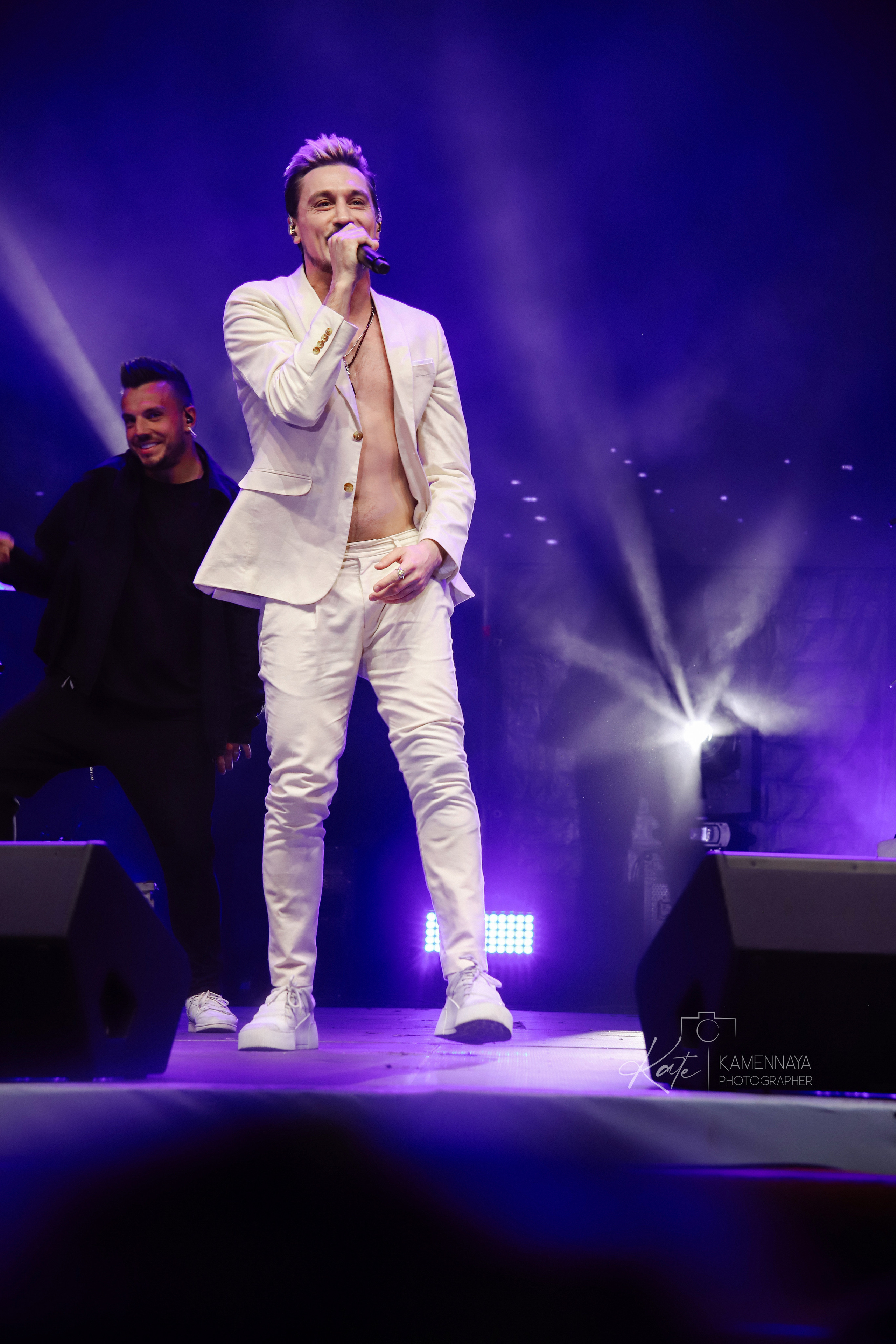 Дима Билан и Ирина Нельсон. День города Выборга. 20.08.2022. Фотограф Екатерина Каменная. Санкт-Петербург