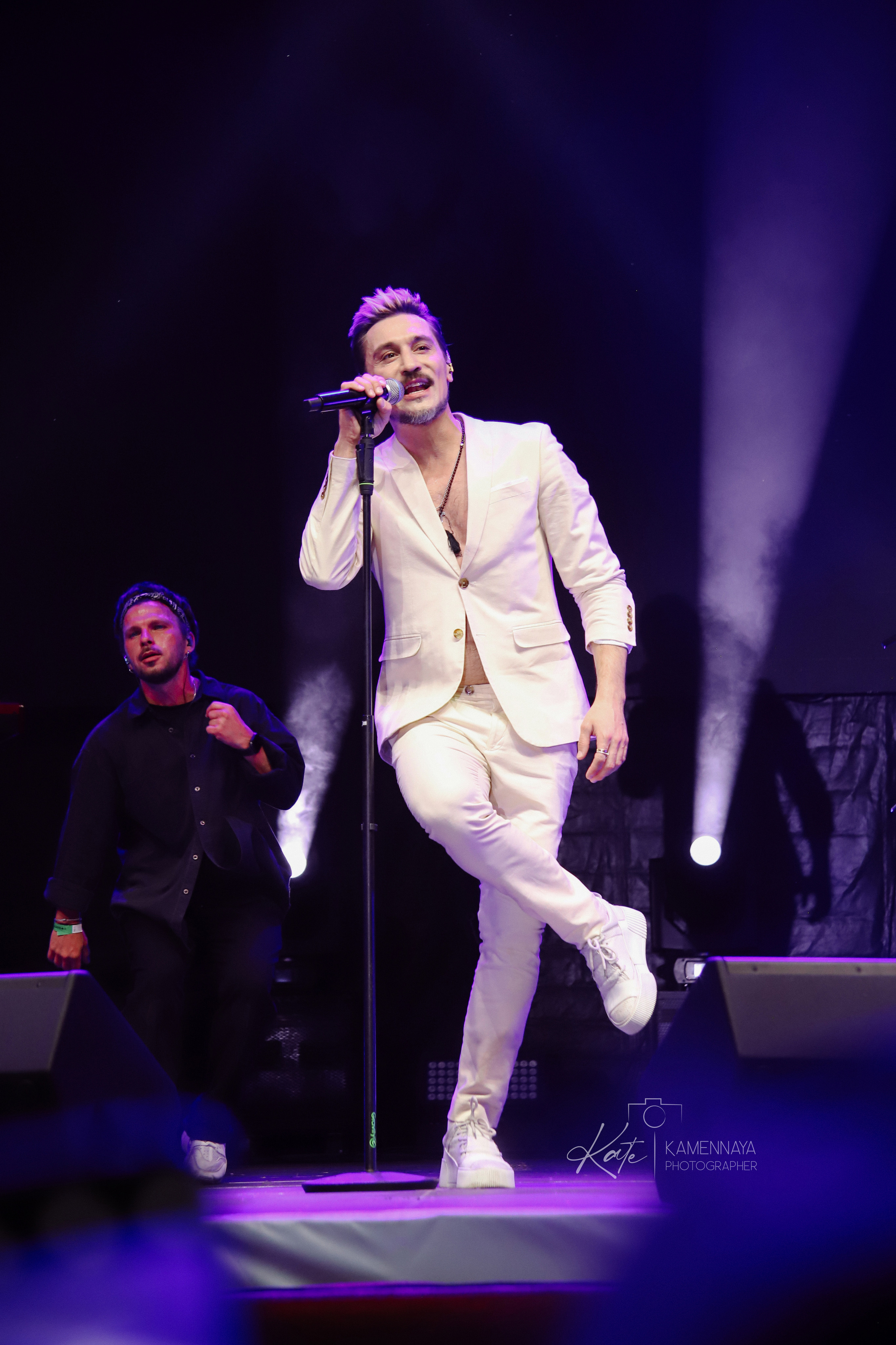 Дима Билан и Ирина Нельсон. День города Выборга. 20.08.2022. Фотограф Екатерина Каменная. Санкт-Петербург