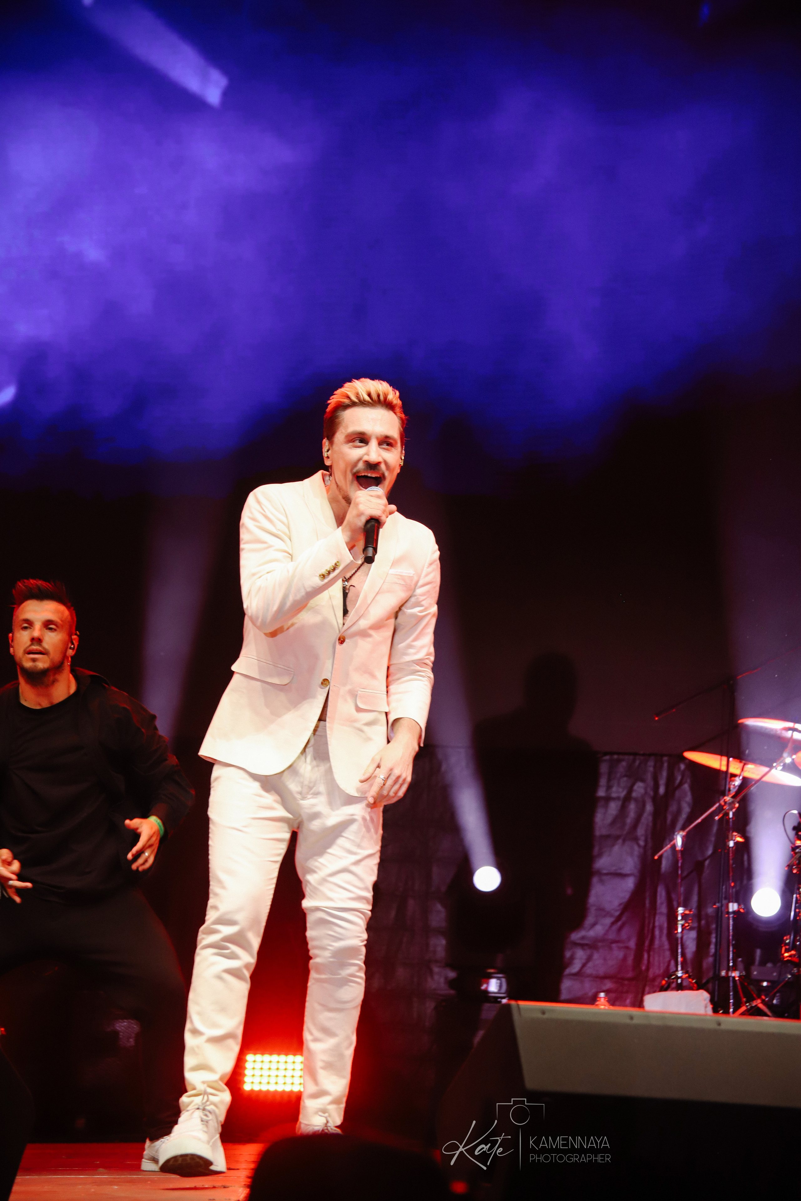 Дима Билан и Ирина Нельсон. День города Выборга. 20.08.2022. Фотограф Екатерина Каменная. Санкт-Петербург