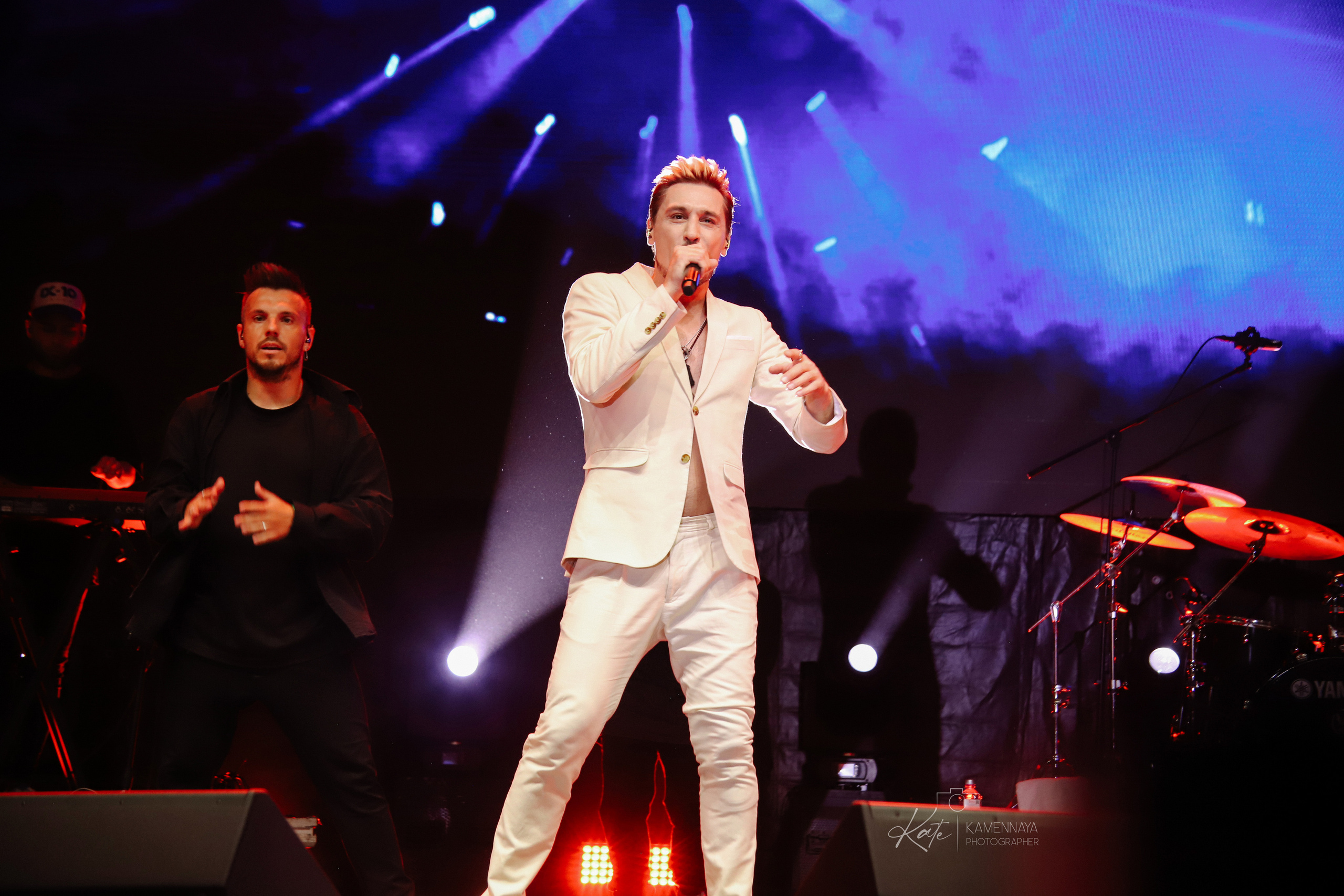 Дима Билан и Ирина Нельсон. День города Выборга. 20.08.2022. Фотограф Екатерина Каменная. Санкт-Петербург