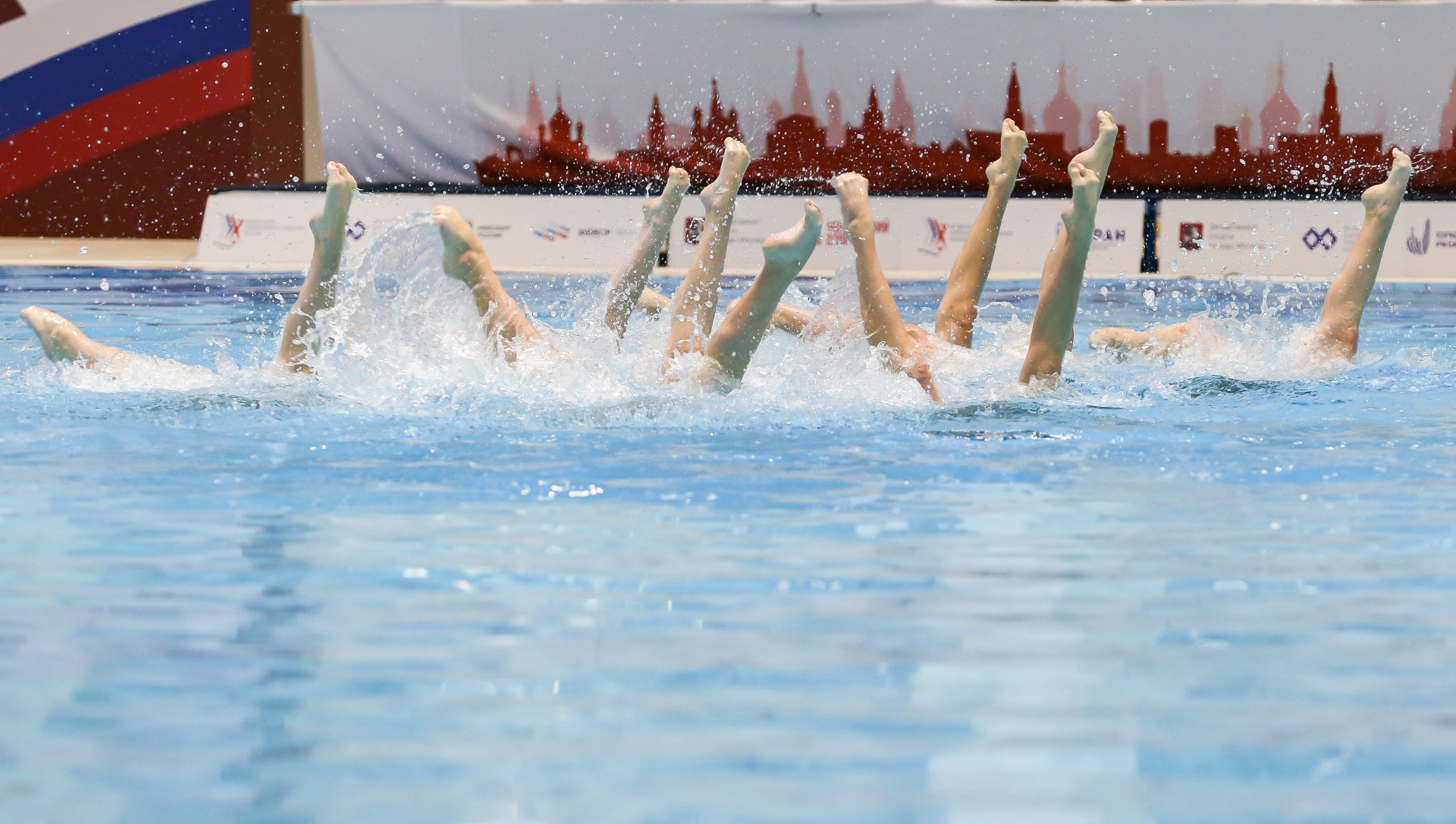 Первенство России по синхронному плаванию. Техническая программа. Группы. Репортажный фотограф в Москве