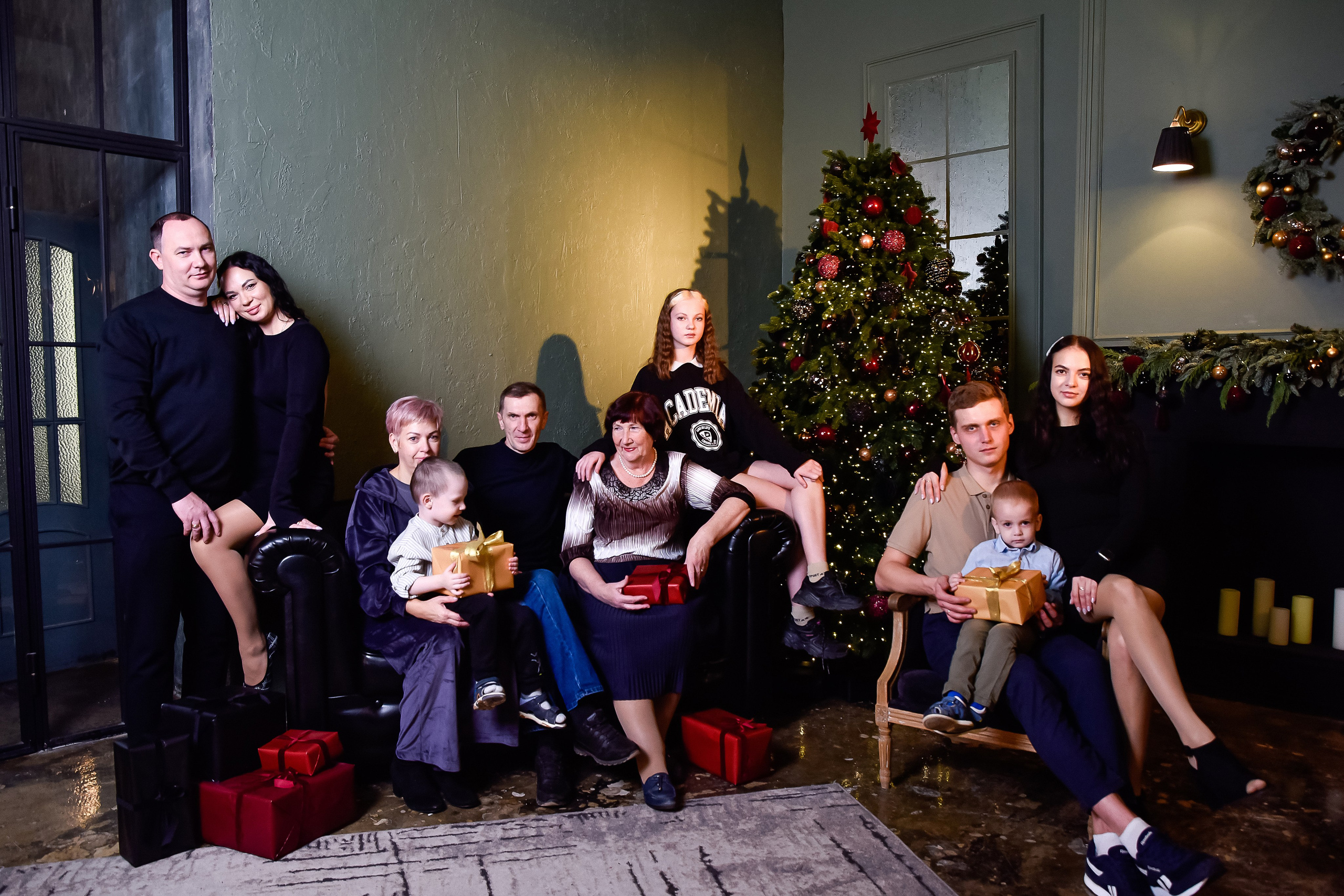 Большая семья Лины