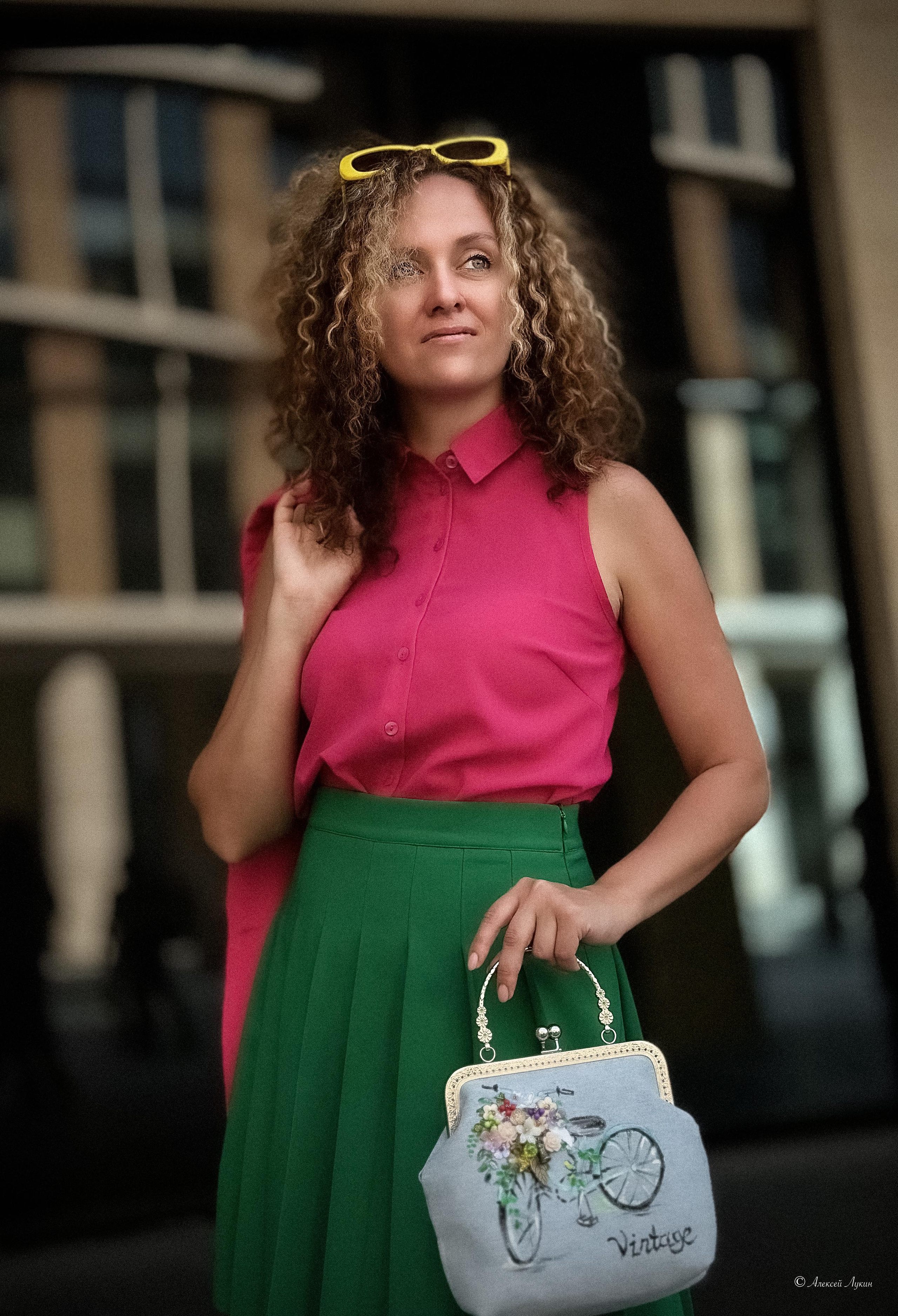 женский яркий портрет в санкт-петербурге