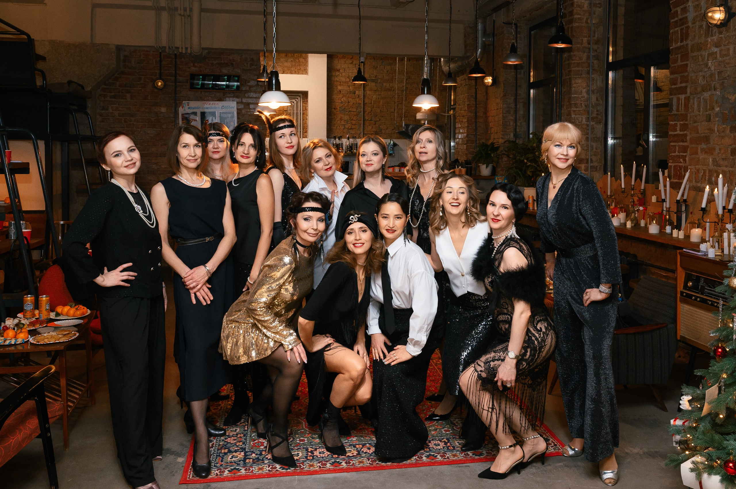 Корпоратив школы танцев в стиле «Мафия». Wedding and family photographer USA