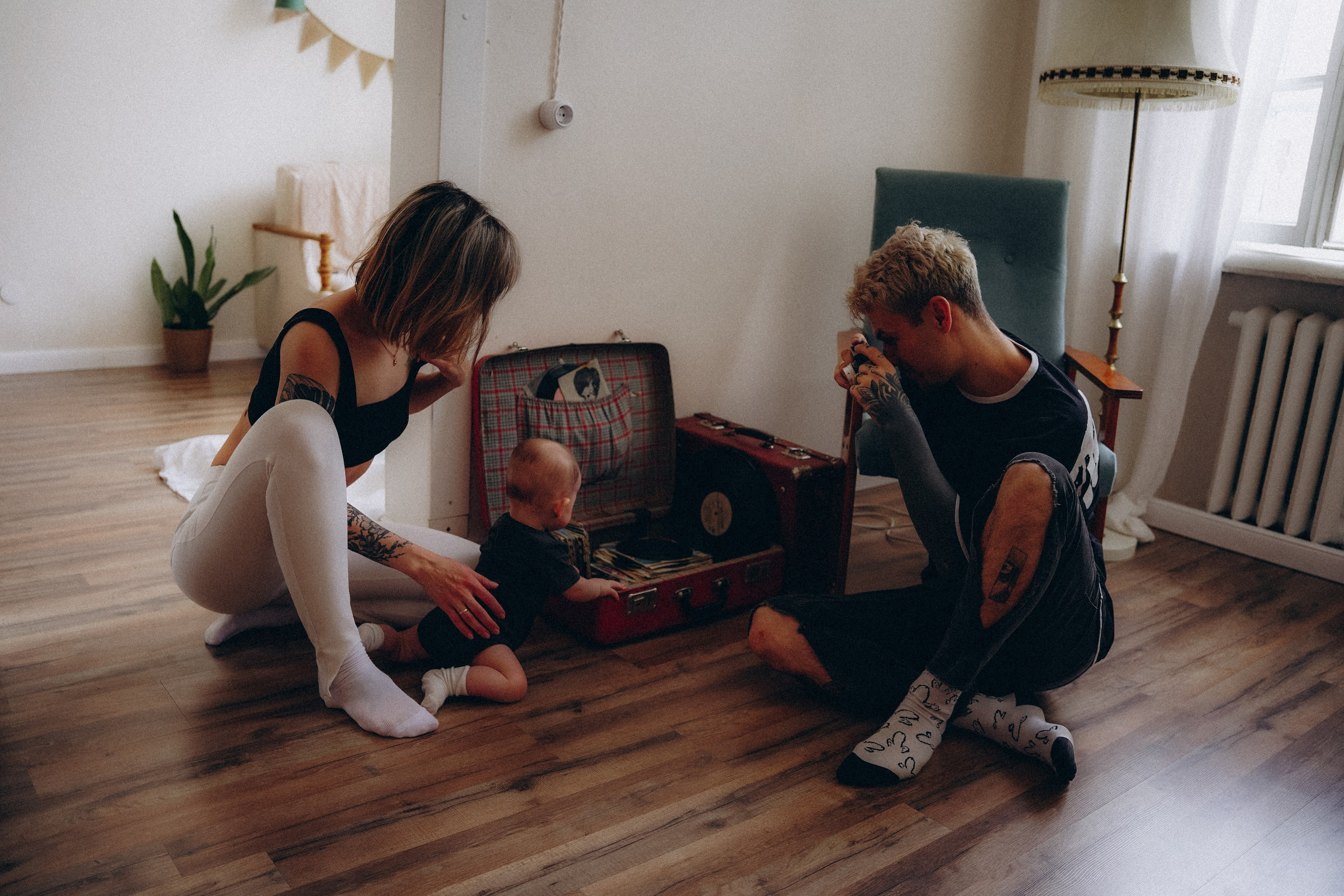 Вадим Инна и Полина