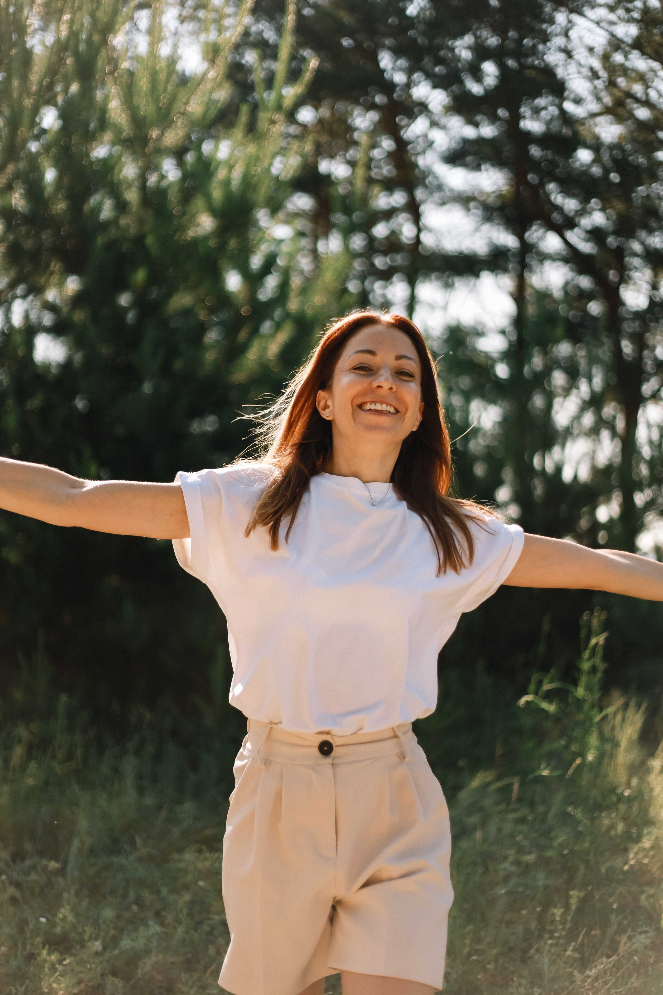 Семейная фотосессия утром на природе. Семейный фотограф в Томске Максимова Екатерина