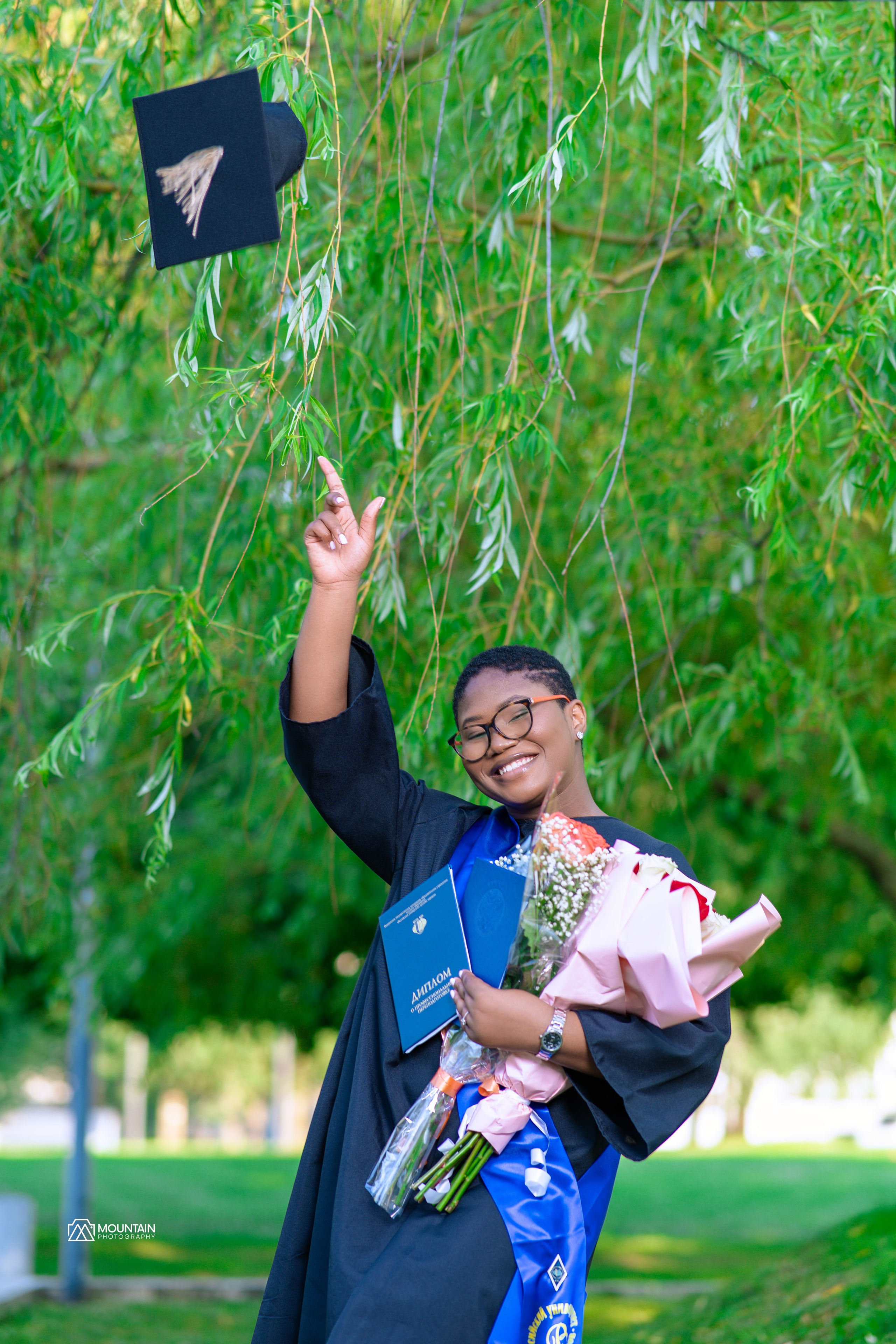 Remise des diplômes. Photographe basé à Moscou