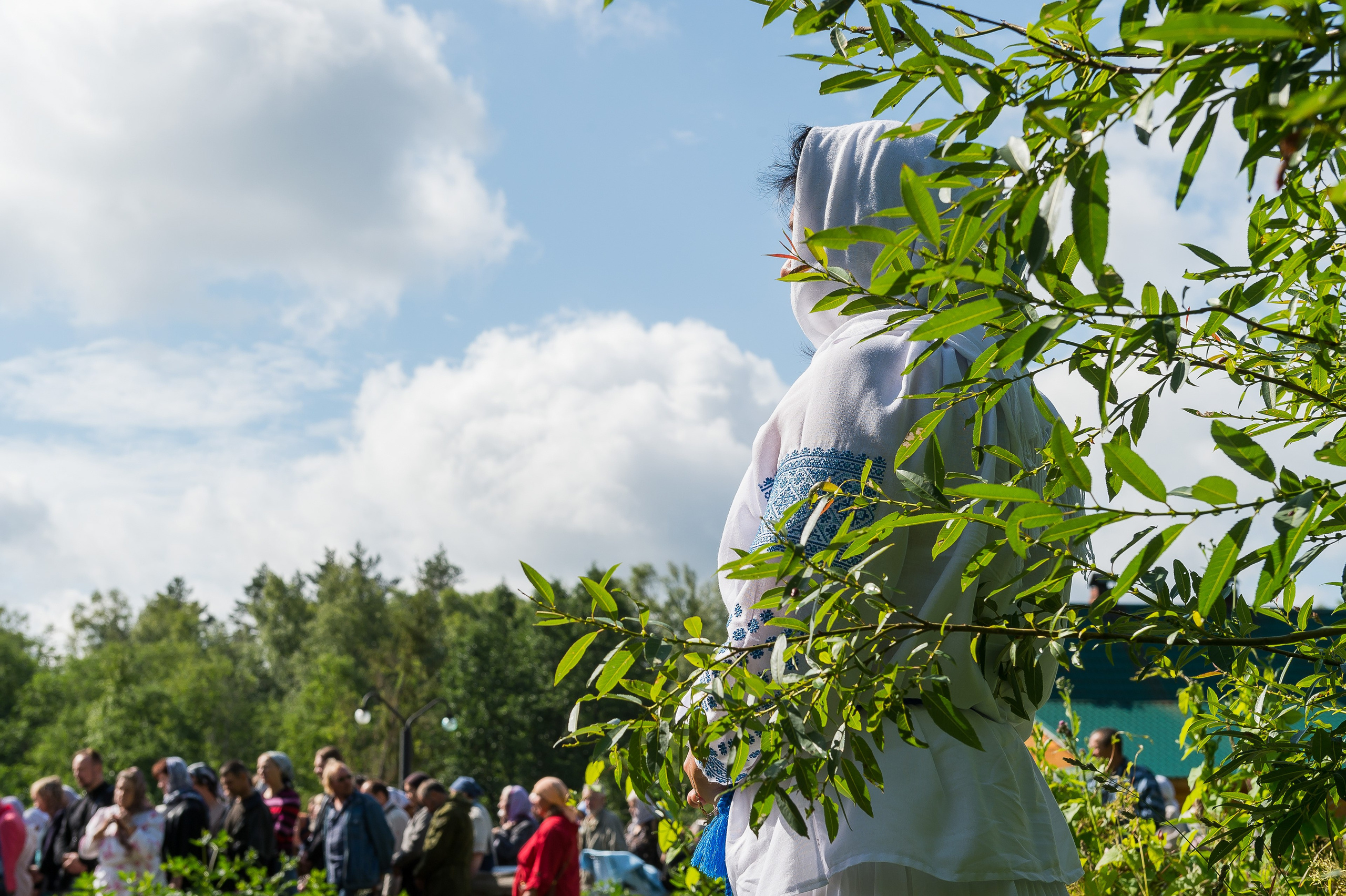 Освящение Оковецкого святого источника. 2015 год. Дима Бабушкин. Фотограф. Подиум. Репортаж. Творчество. Дорого