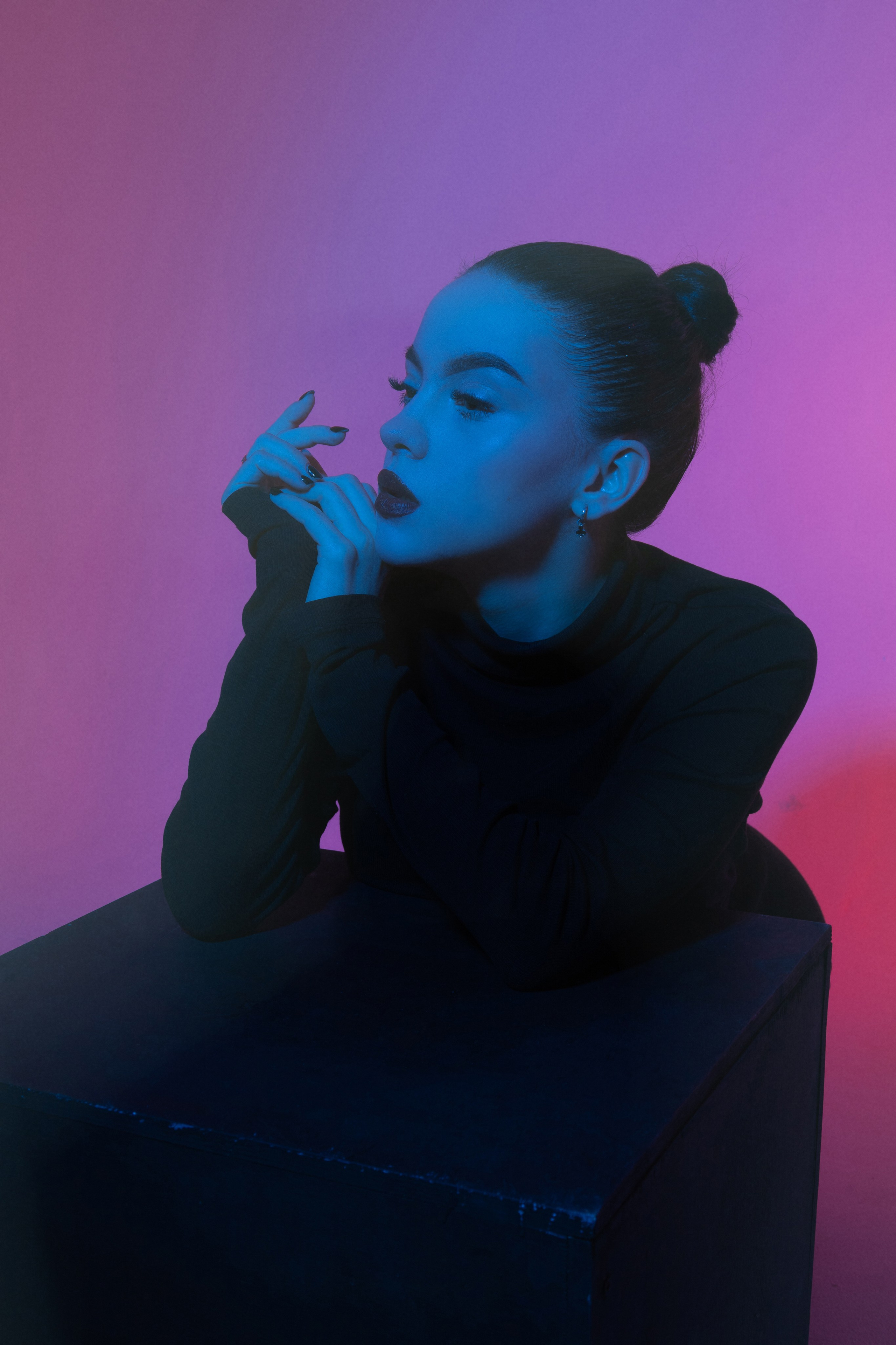 In blue. Фотограф в Воркуте Мария Фомина