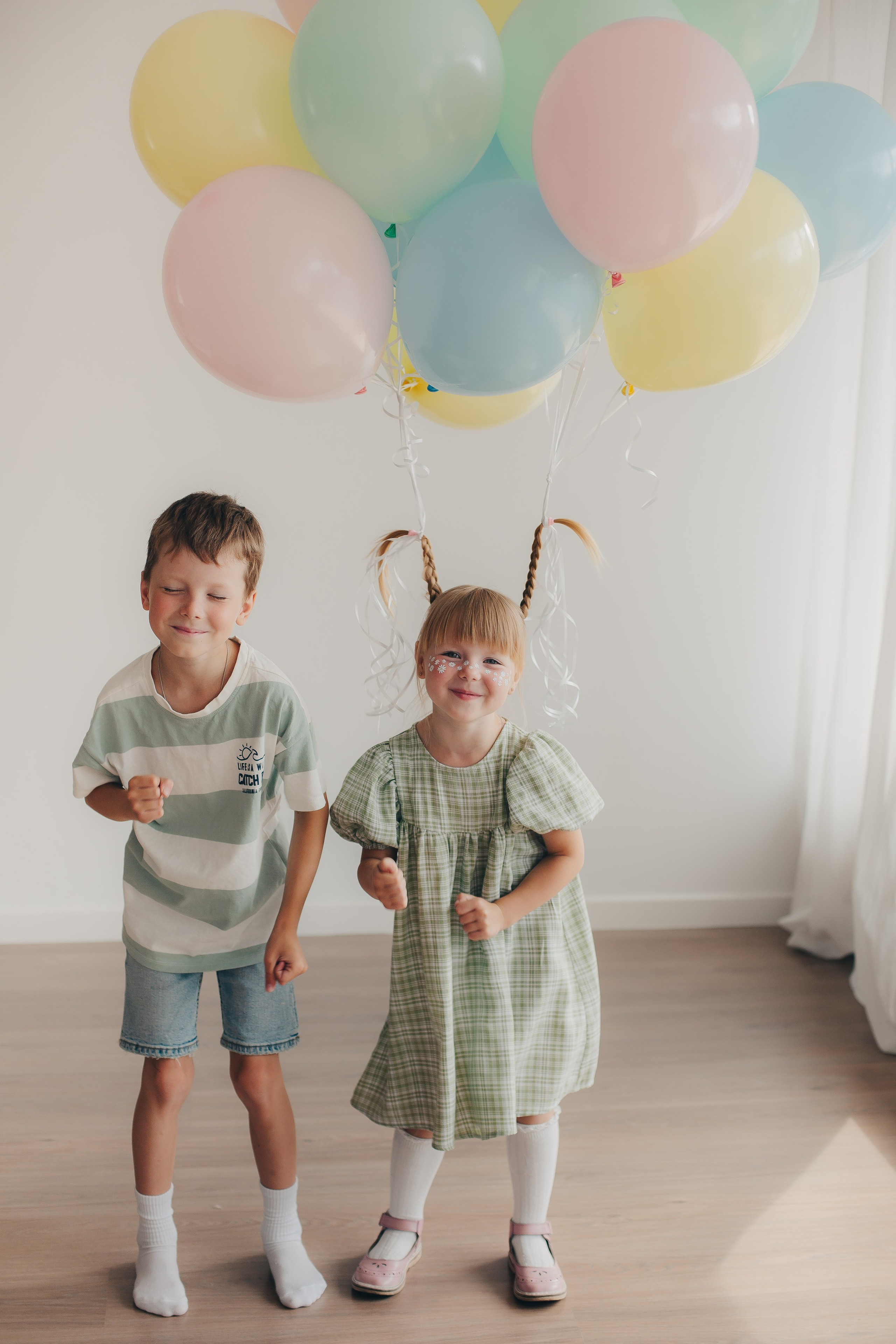 Необычная фотосессия с воздушными шарами. Фотограф Евгения Мальцева, Архангельск