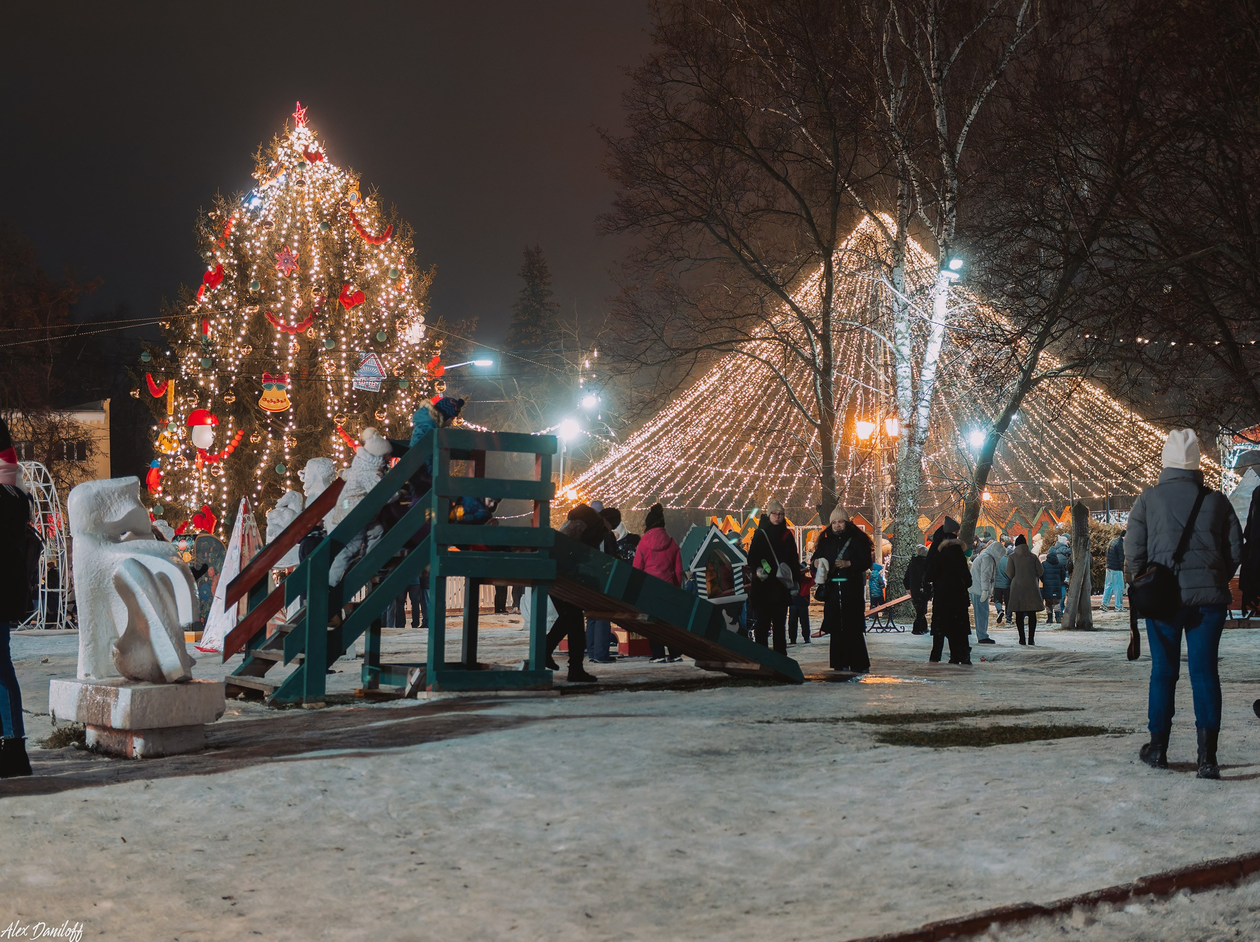 Открытие новогоднего городка. Новости Мурома. Муром-Инфо