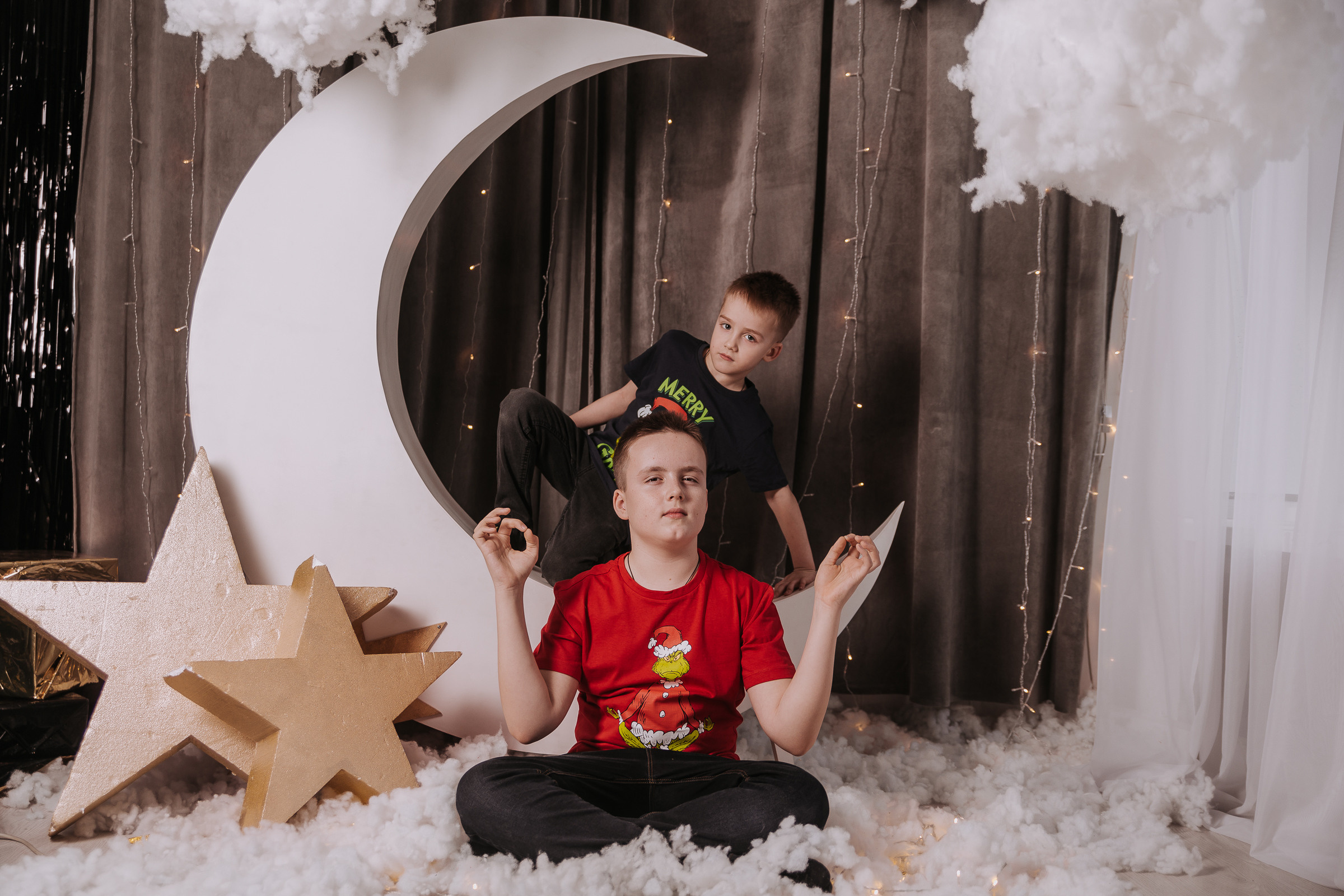 Олег и Ксения с детьми. Семейный и персональный фотограф в Ростове-на-Дону