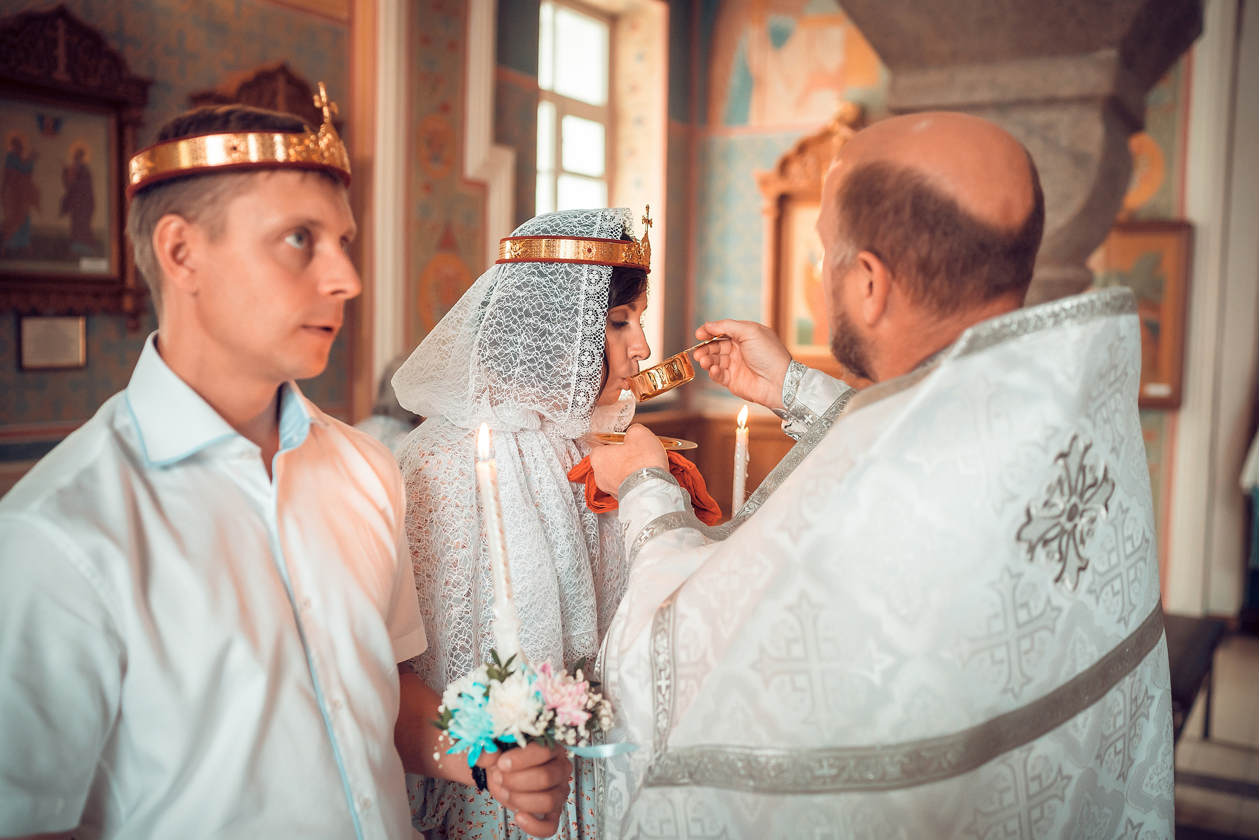 Венчание Алексея и Натальи. Фотограф на Крещение и Венчание в Красноярске Рамазанова Юлия