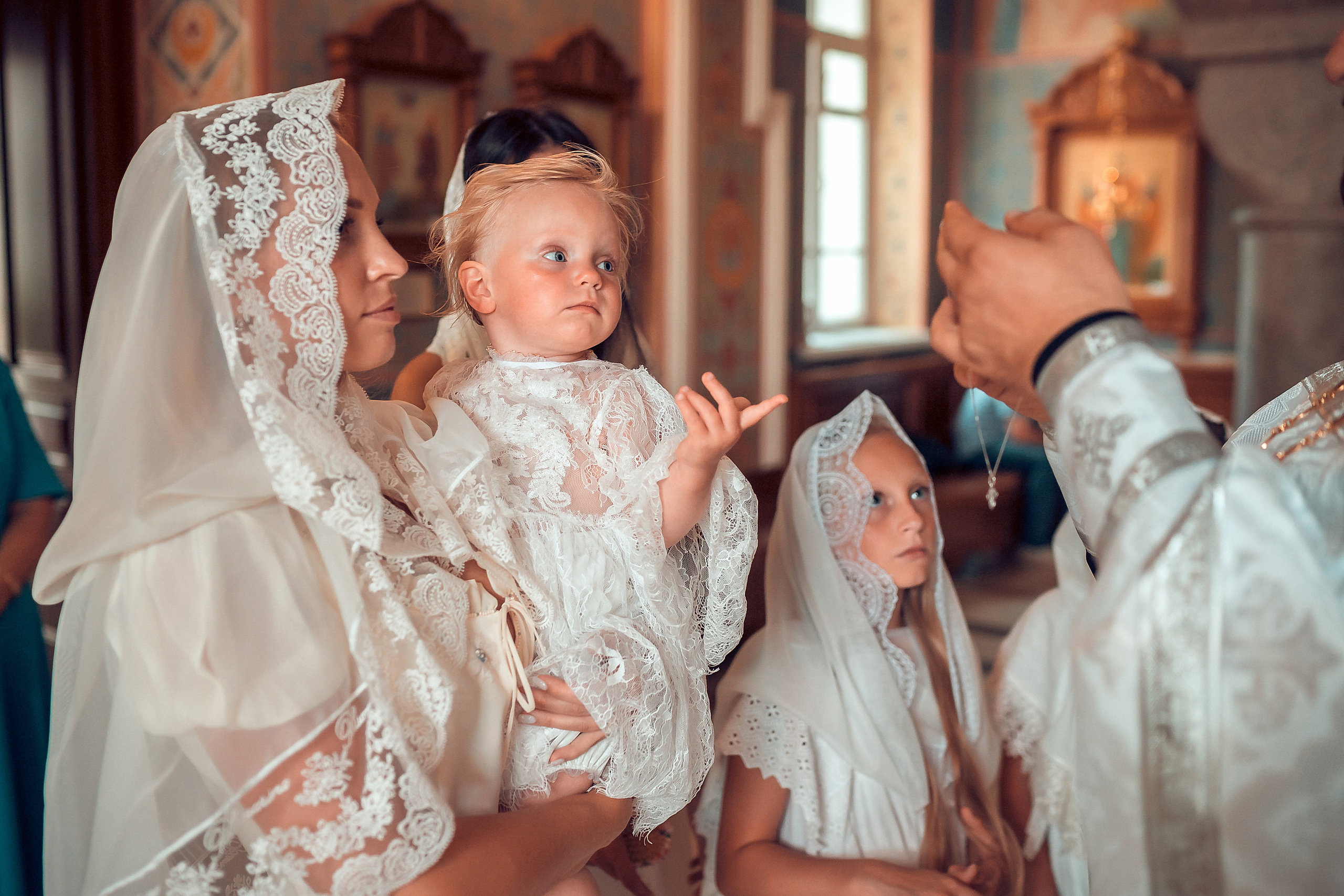 Таинство Крещения Стефании. Фотограф на Крещение и Венчание в Красноярске Рамазанова Юлия