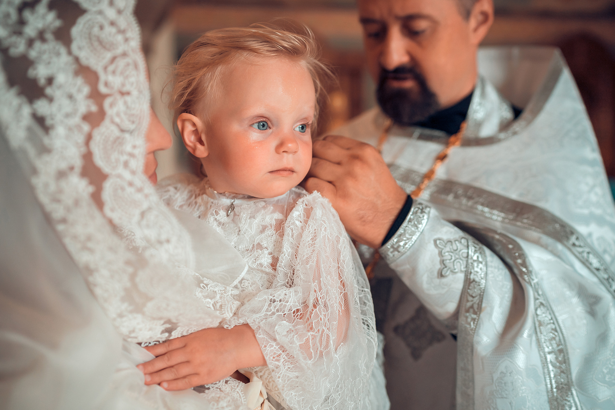 Таинство Крещения Стефании. Фотограф на Крещение и Венчание в Красноярске Рамазанова Юлия