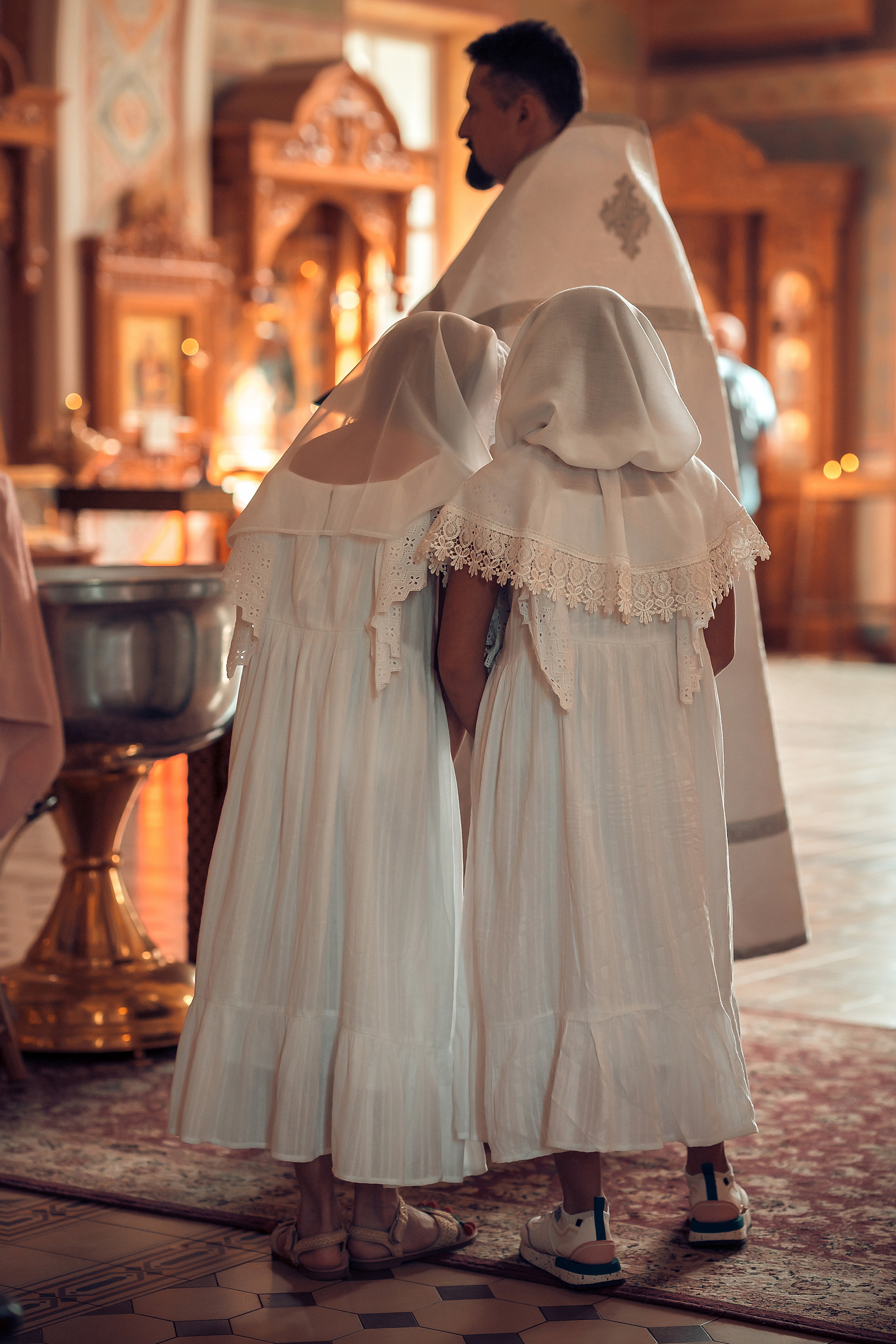 Таинство Крещения Стефании. Фотограф на Крещение и Венчание в Красноярске Рамазанова Юлия