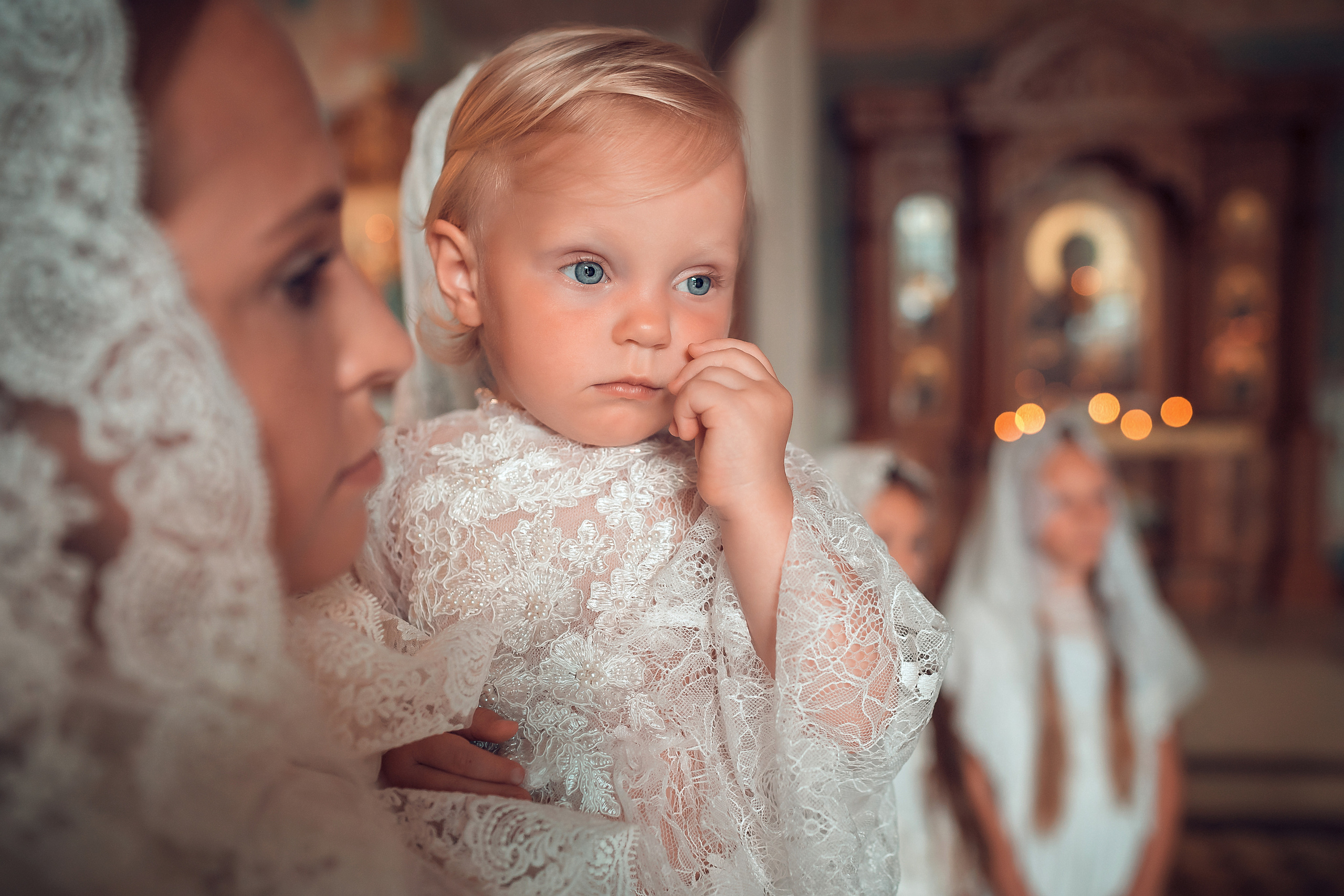Таинство Крещения Стефании. Фотограф на Крещение и Венчание в Красноярске Рамазанова Юлия