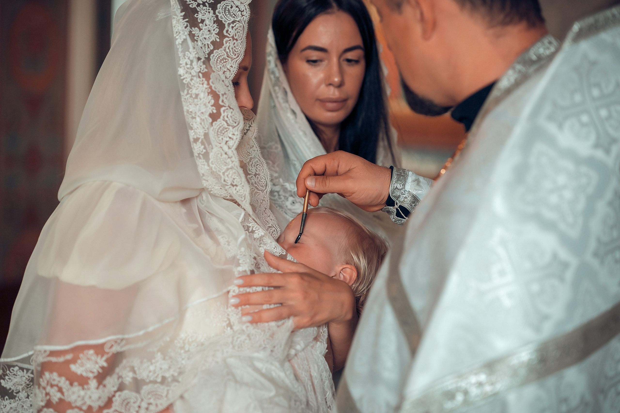 Таинство Крещения Стефании. Фотограф на Крещение и Венчание в Красноярске Рамазанова Юлия