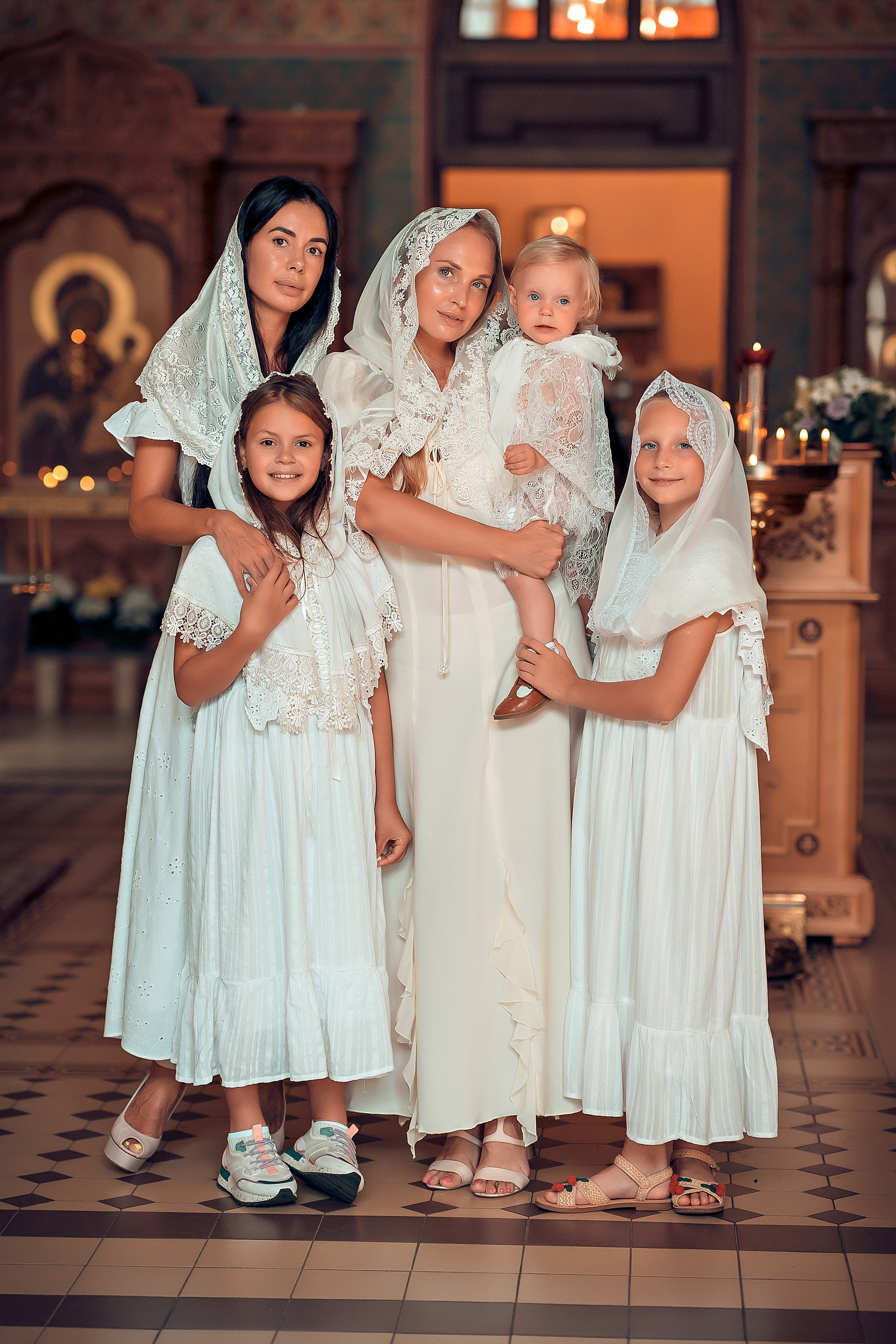 Таинство Крещения Стефании. Фотограф на Крещение и Венчание в Красноярске Рамазанова Юлия