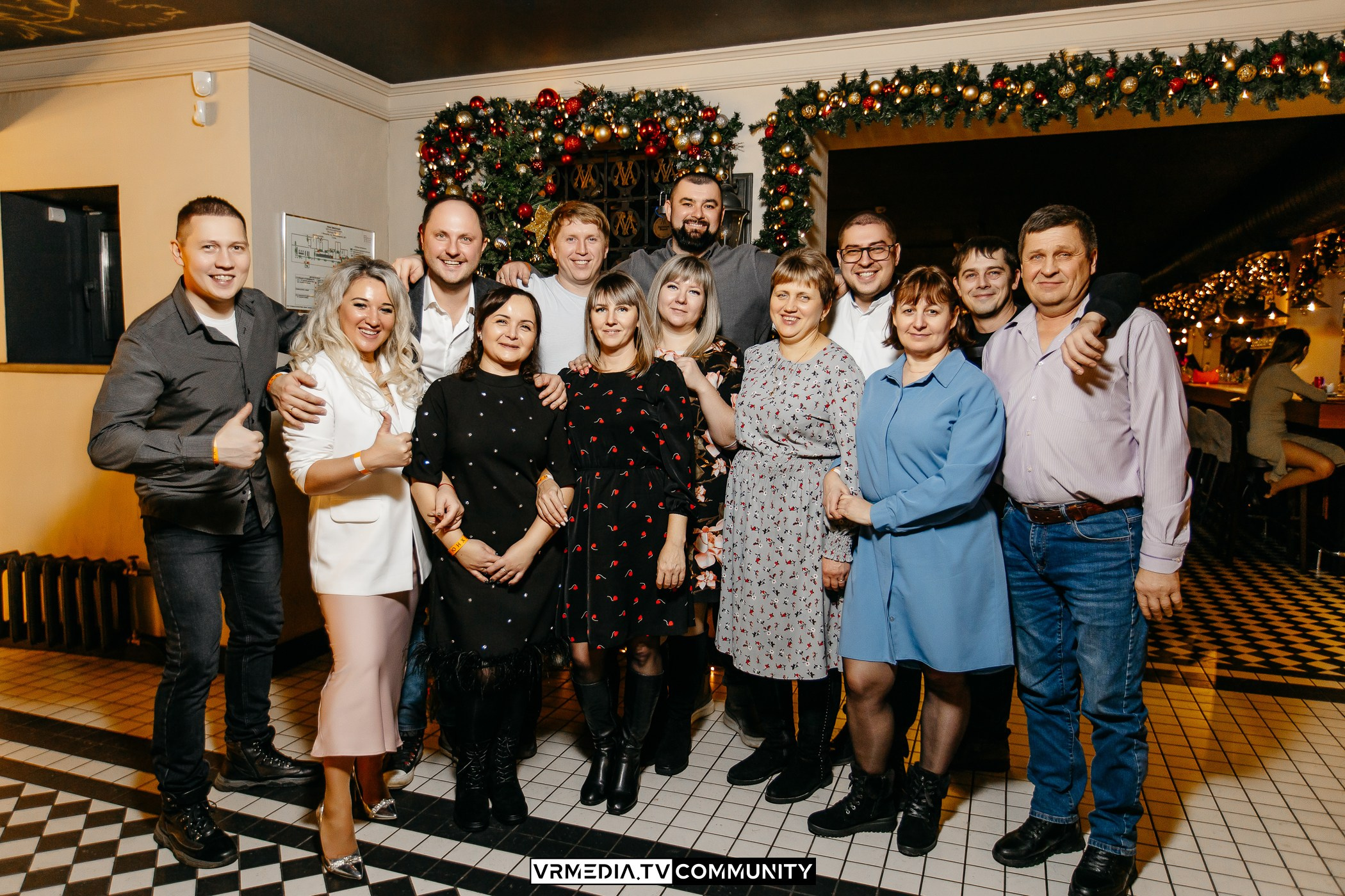 Новогодний вечер в ресторане «Мюнхен»