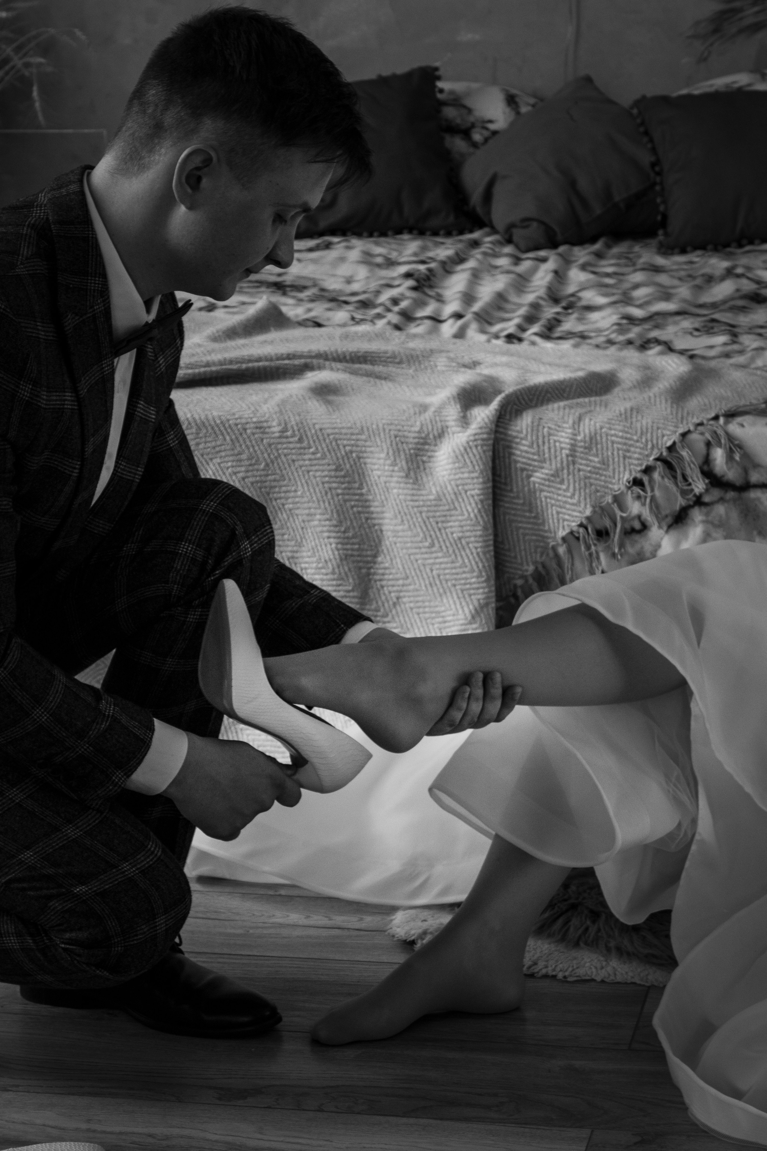 Свадебная фотосессия в студии. Фотограф в Туле — Борисов Николай