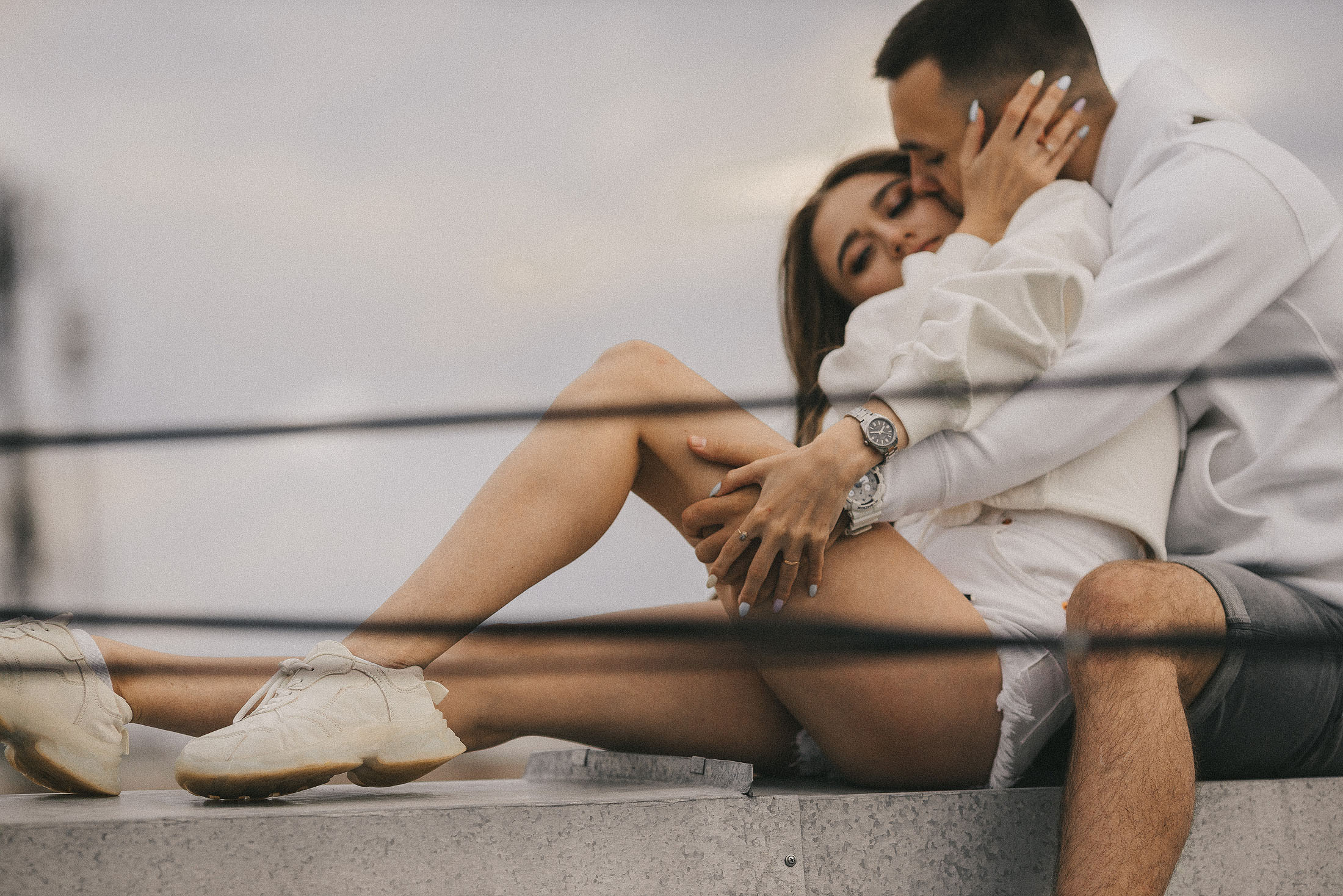 Love Story в Екатеринбурге на крыше. Свадебный фотограф в Екатеринбурге Илья Корсаков